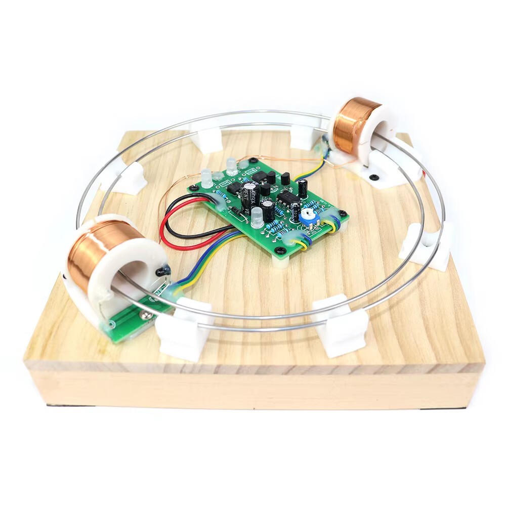 Electromagnetic Accelerator DIY Electrical & Magnetic Induction Circular Motion