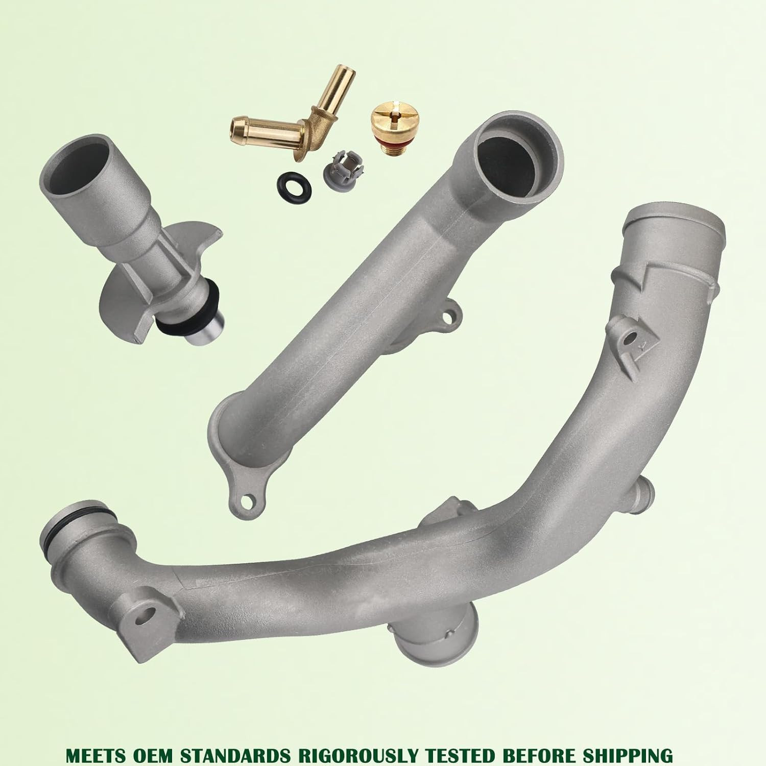 Aluminum Coolant Outlet Pipes Kit Jaguar Land Rover LR4 Range Rover Sport