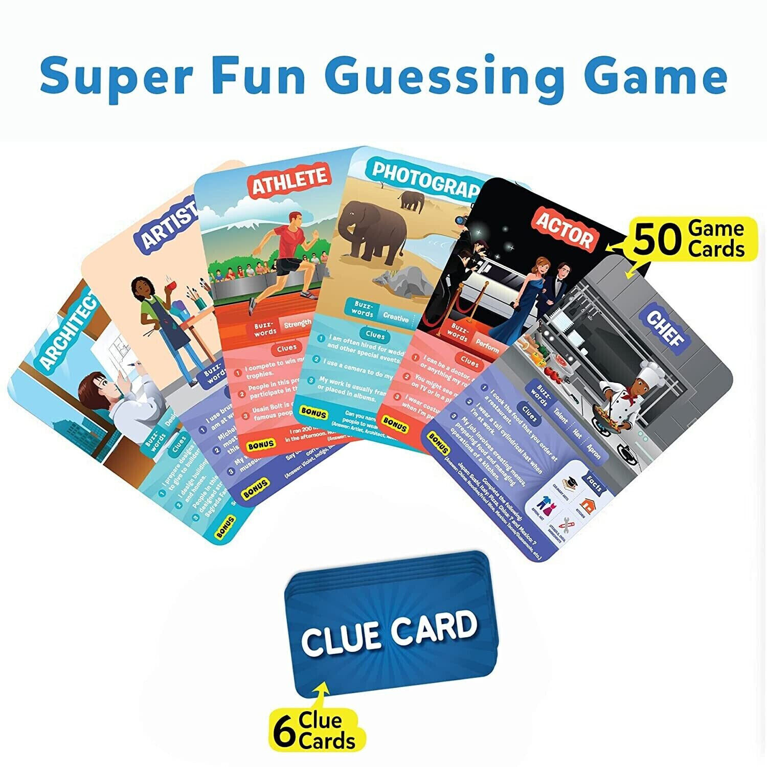Skillmatics Card Game : Guess in 10 Inspiring Professions | Gifts for Ages 6+Yrs