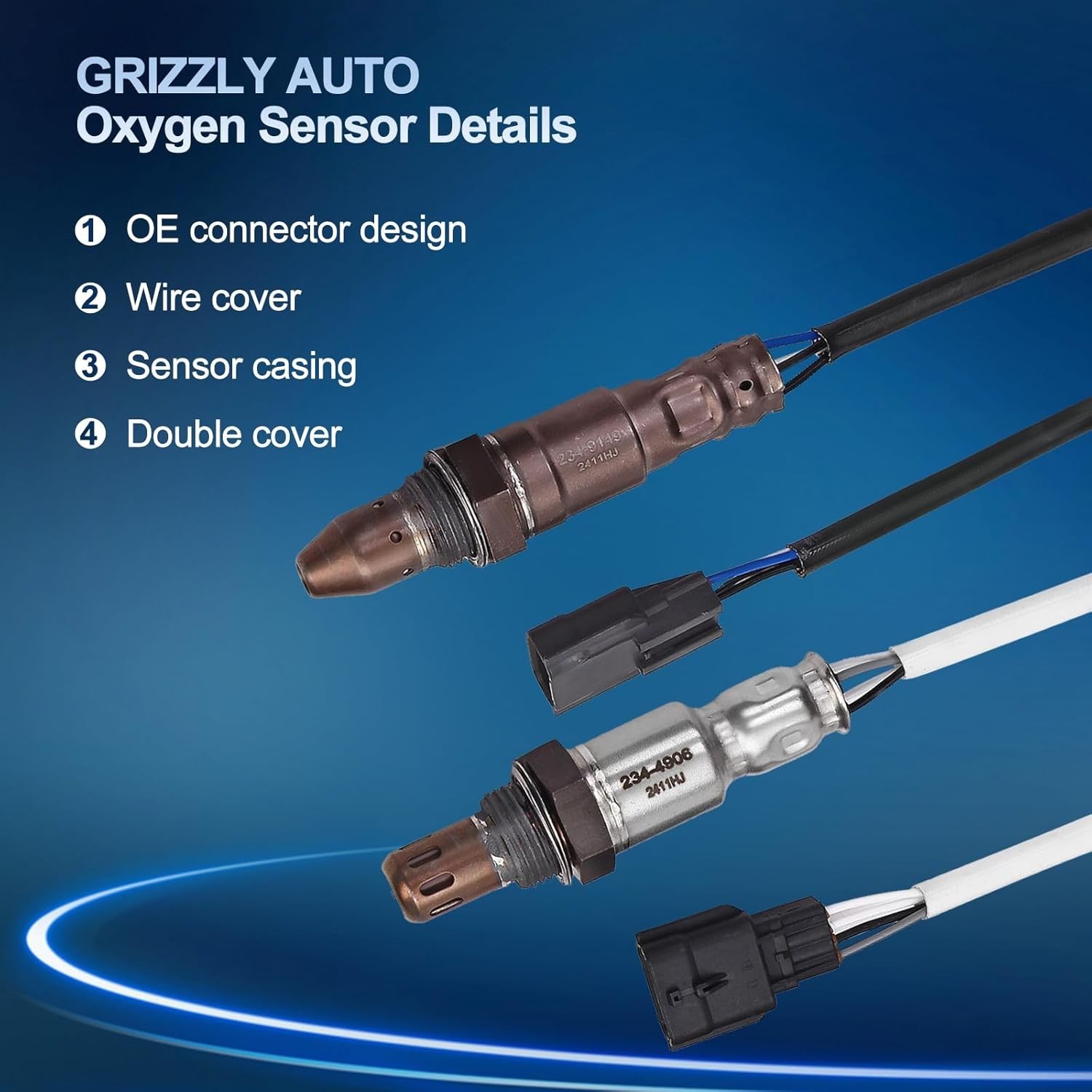O2 Oxygen Sensor Upstream and Downstream for Nissan Rogue SL S SV 2014-2019, …