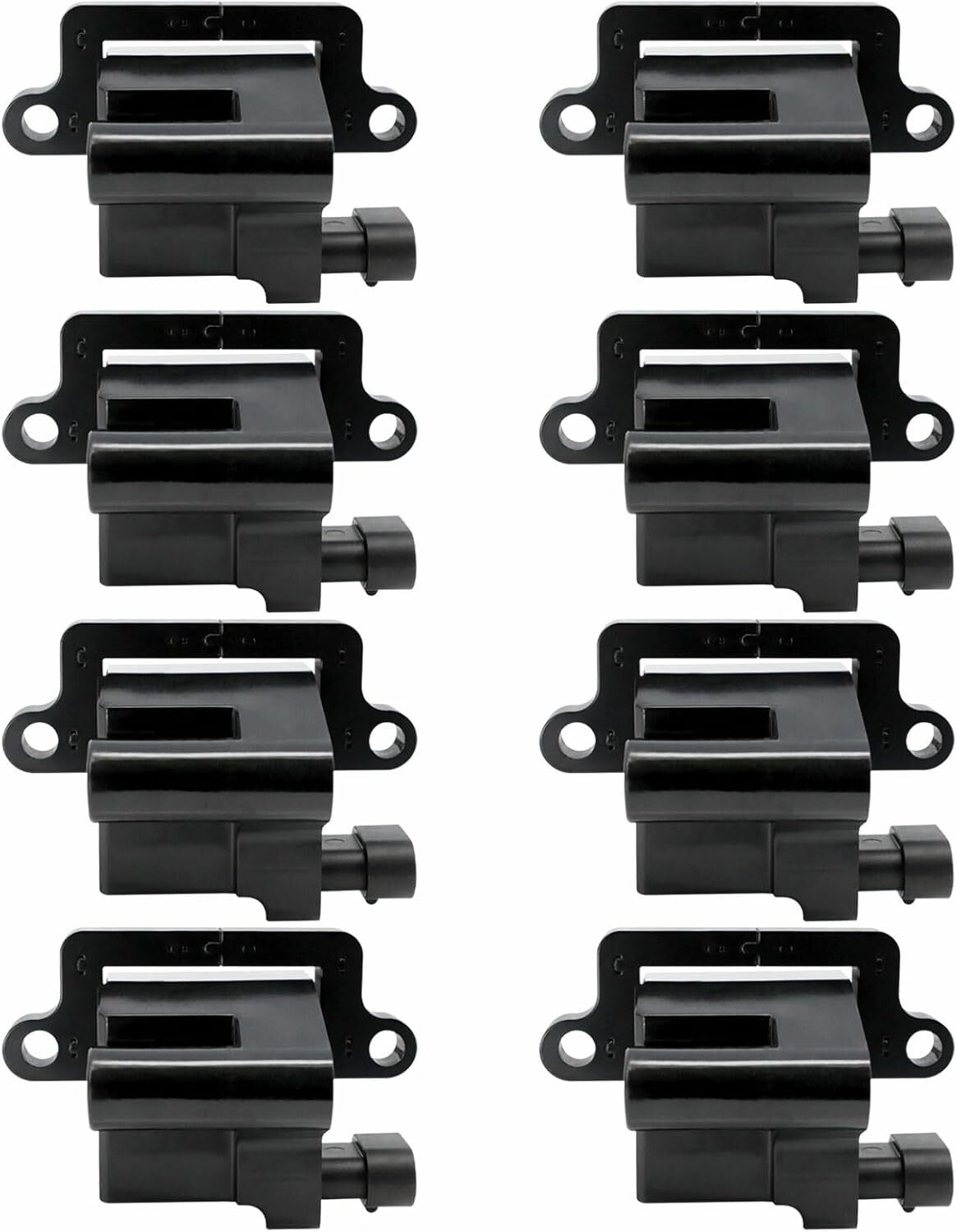 Set of 8 Square Ignition Coil Pack Replacement for Cadillac GMC Chevrolet Hummer