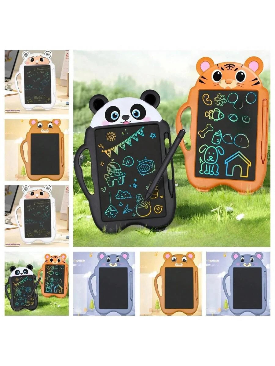 Cartoon LCD Writing Drawing Board Reusable Office Party Toys