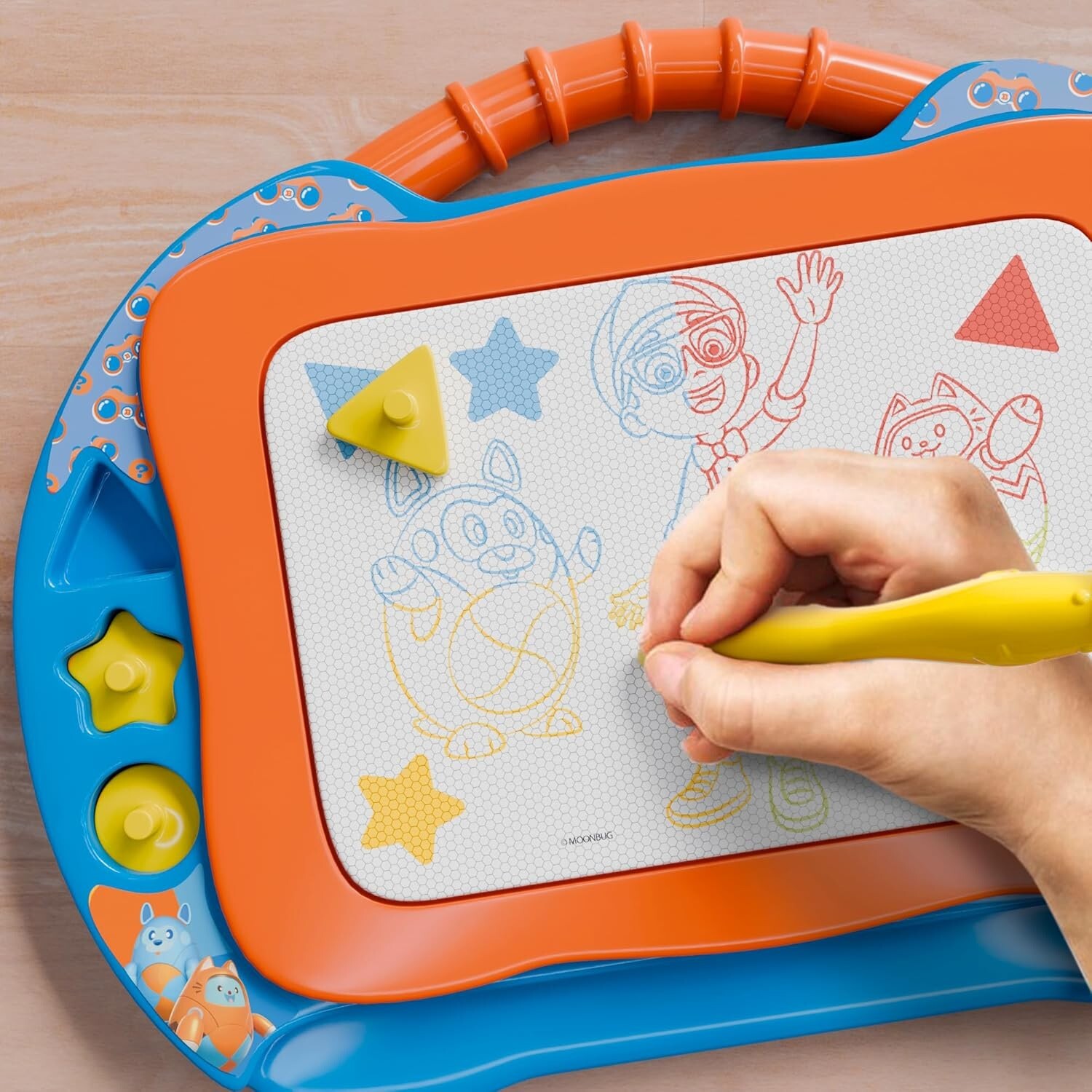 Lollipop Blippi Magnetic Writing Tablet for Kids – Ideal Baby & Toddler Toys