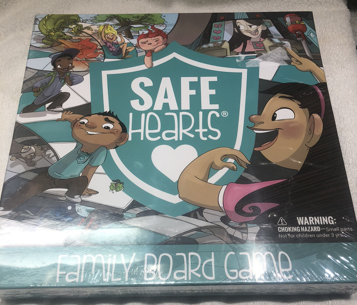 Safe Hearts Family Board Game Safety Awareness Education Damsel In Defense NEW