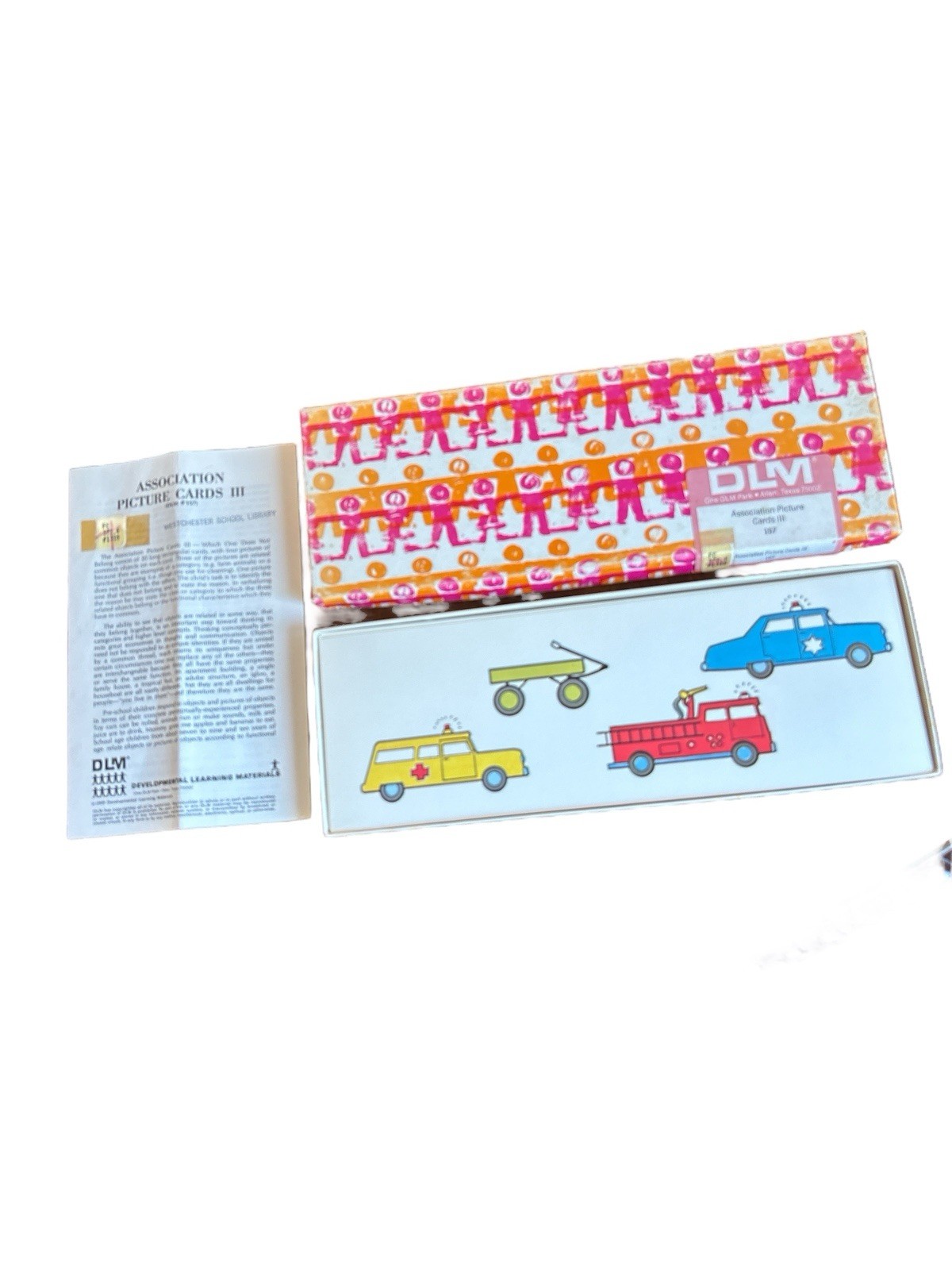 Vtg 1969 DLM Association Picture Cards III DLM 157 30 Cards Complete
