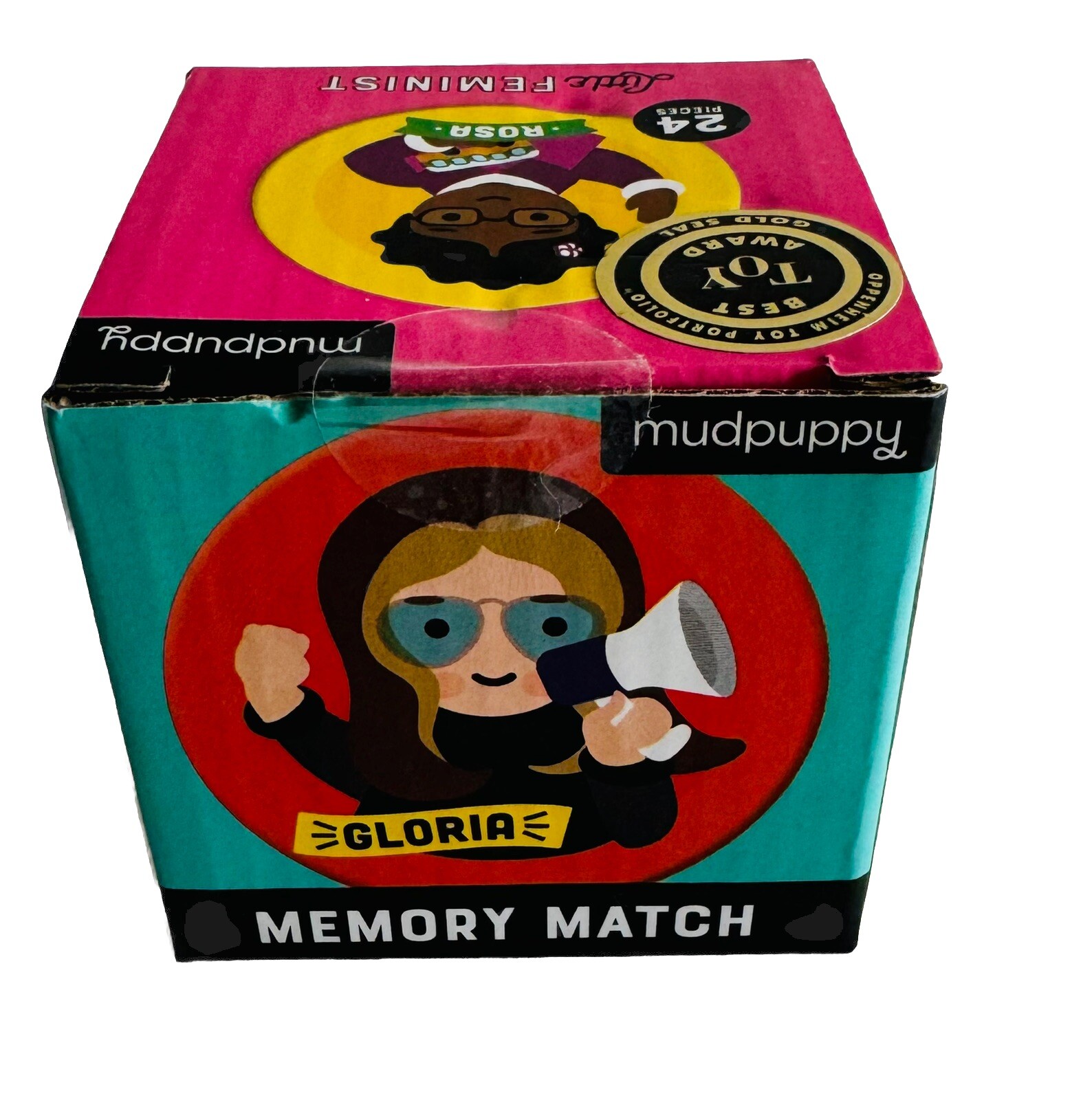 Mudpuppy Little Feminist Mini Memory Match Game