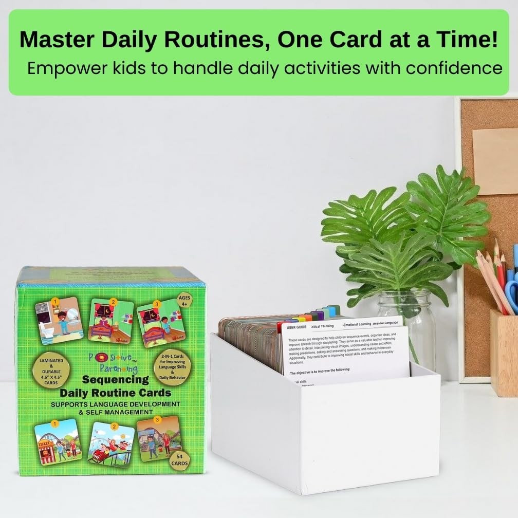 Sequencing Daily Routine Conversation Cards | Learning Material for Social Sk…