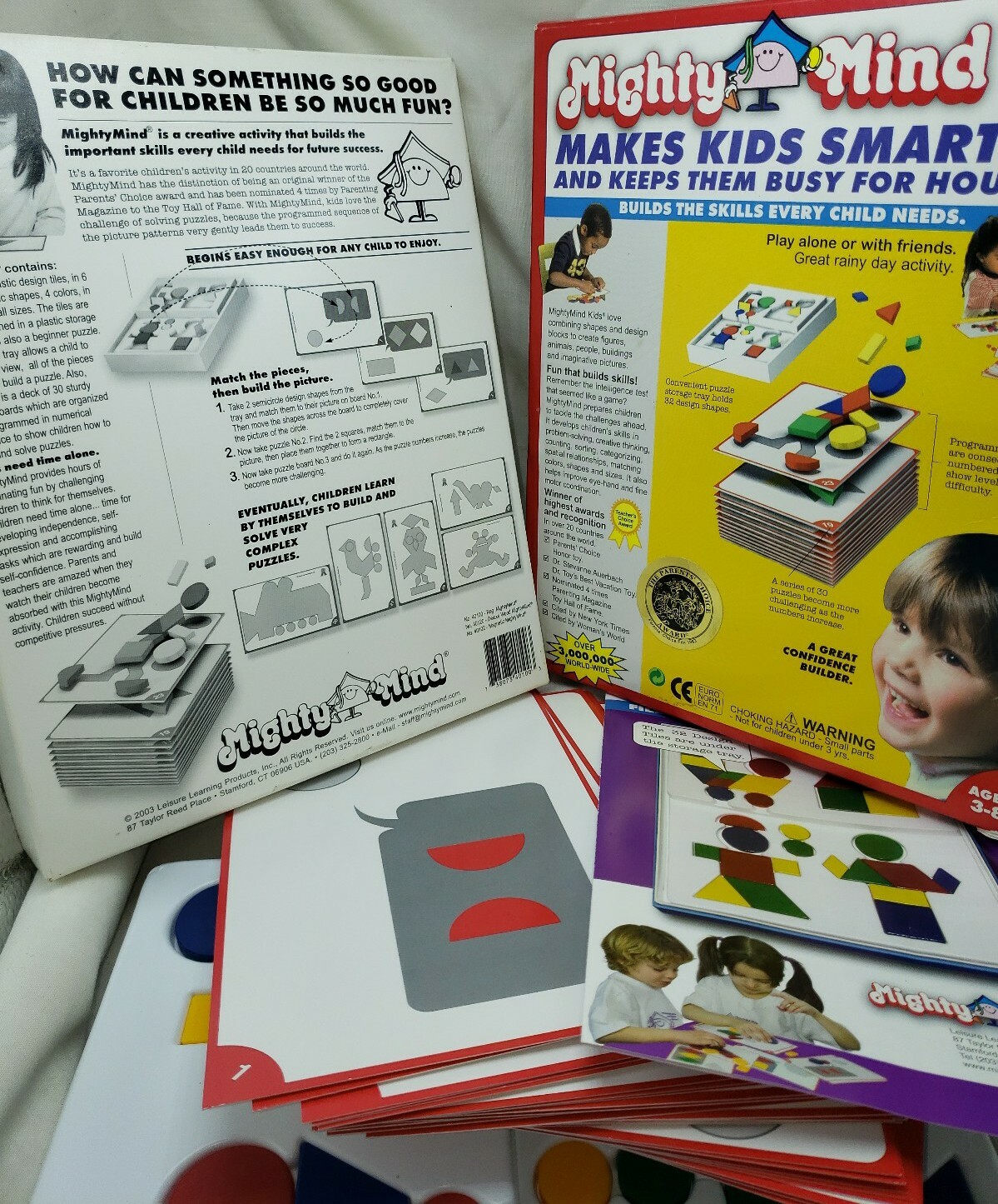 Mighty Mind Puzzle Building Skills Game Parnets Choice Award Hours of Fun