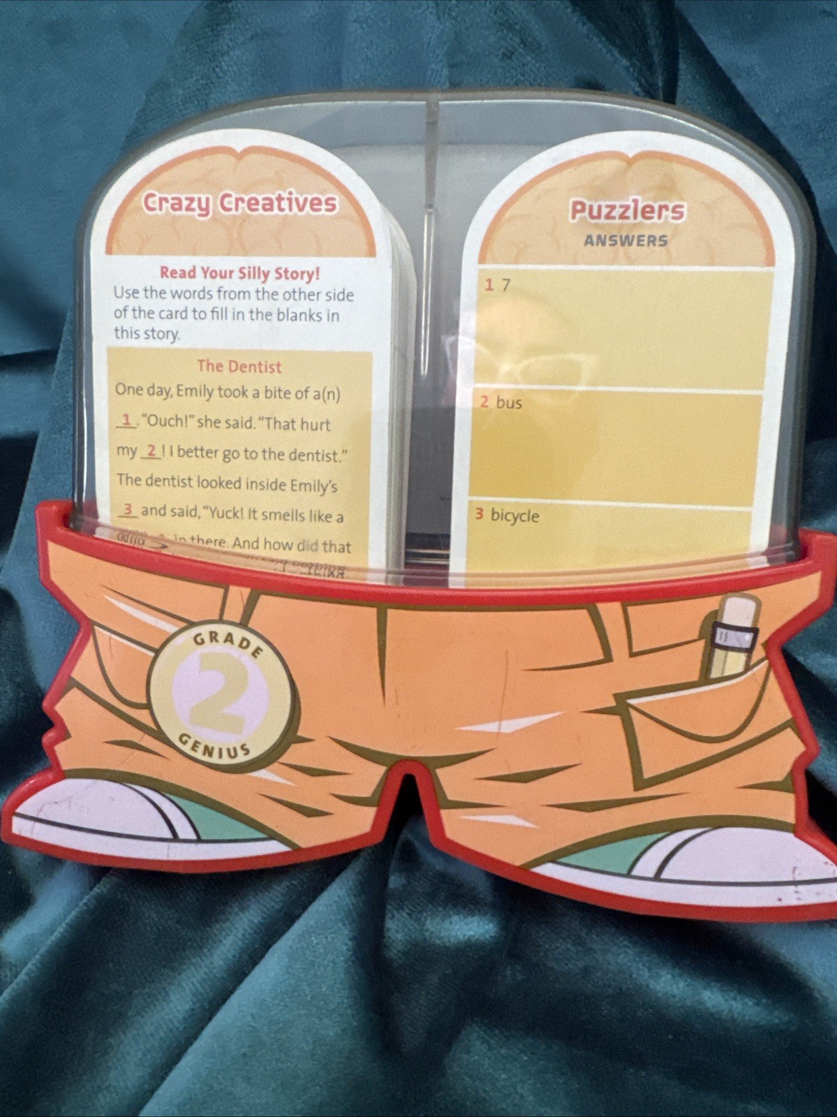 Melissa & Doug Smarty Pants Grade 2 Brain Building Cards Game