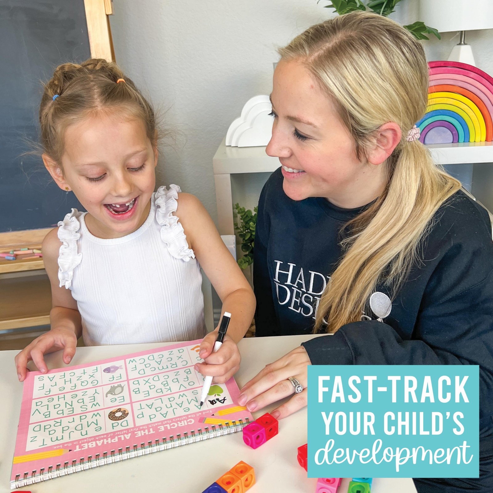 ABC Tracing Books for Kids Ages 3-5 – Dry Erase Letter Tracing for Kids Ages …