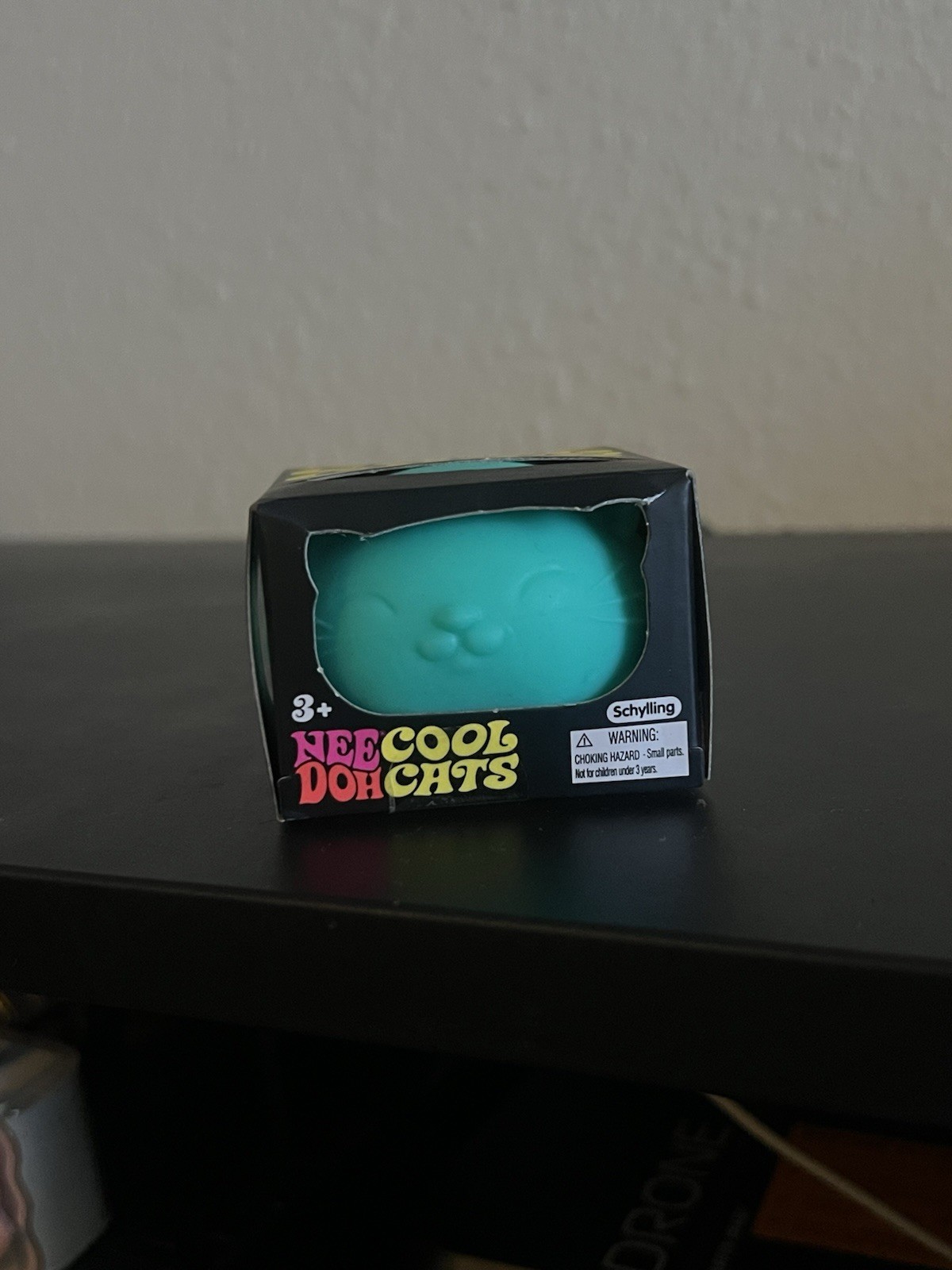 NeeDoh Cool Cats Squishy Toy Color Teal