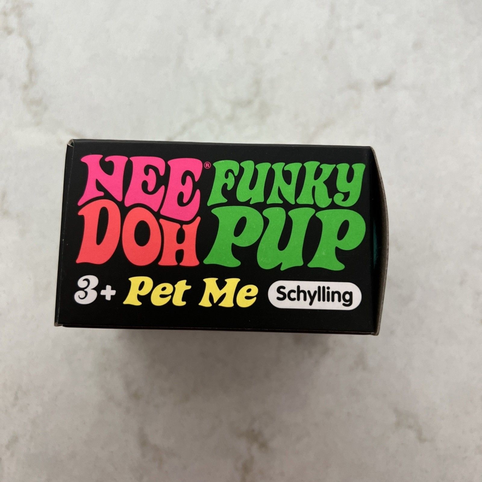 NeeDoh Funky Pup Squish Toy Teal/Blue
