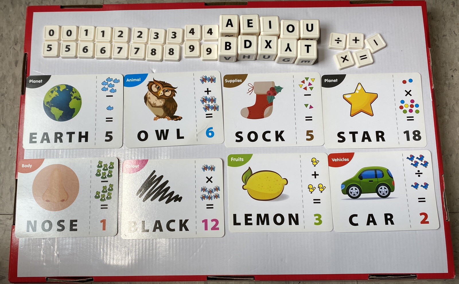 2n1 Educational Game Learning Words Learning Arithmetic Spelling Sorting USED