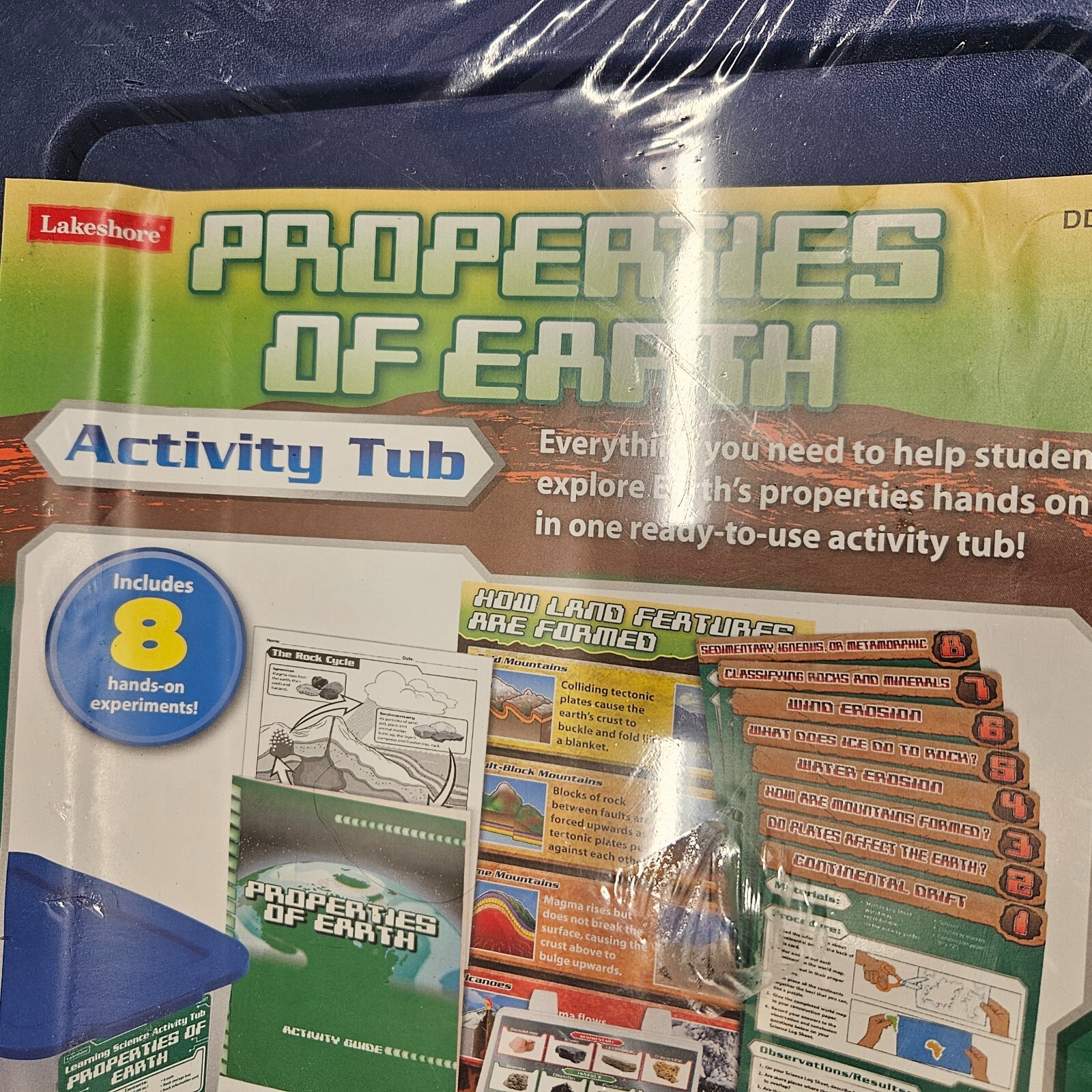 Lakeshore Learning Science Activity Tub Properties Of Earth DD357 Ages 9+