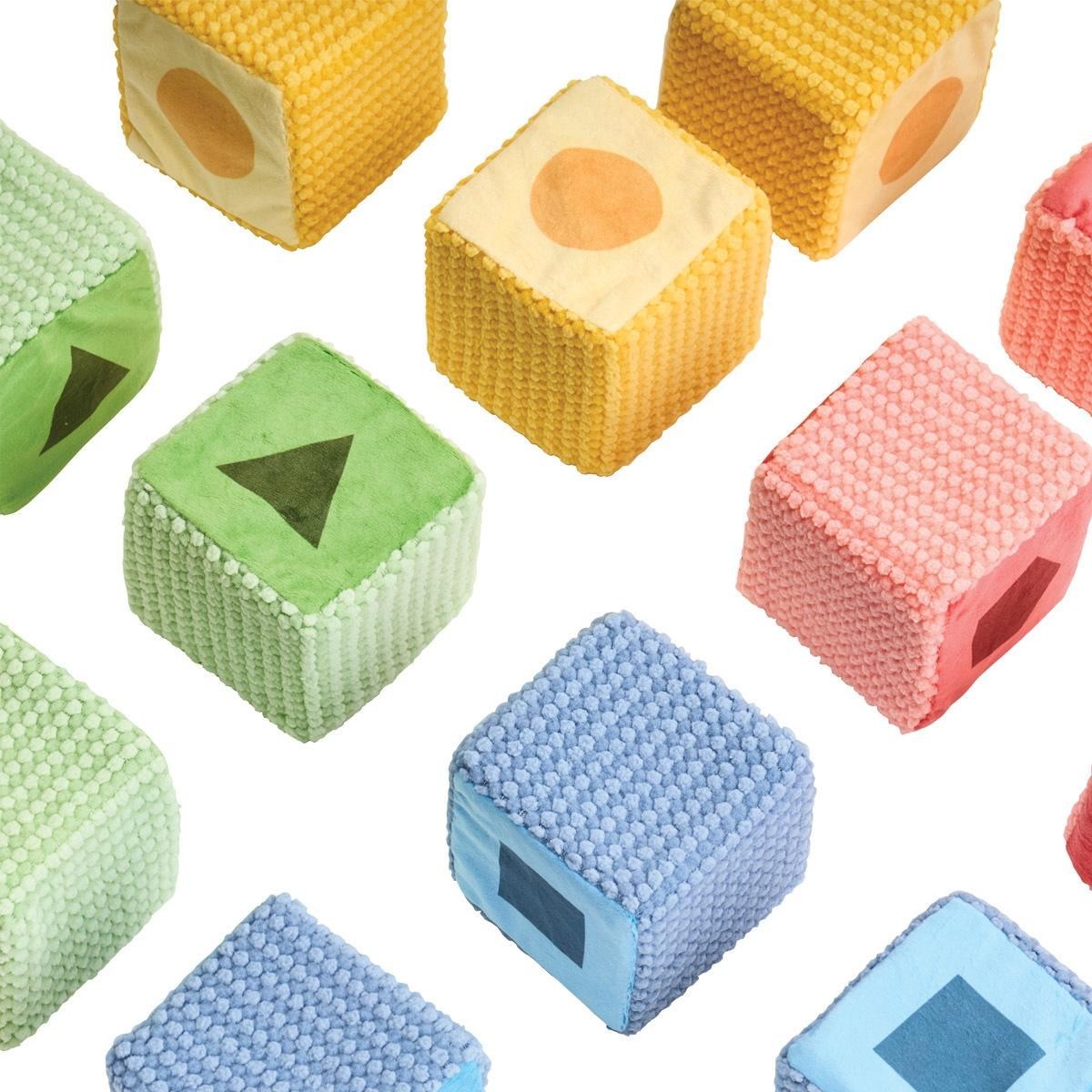 Kaplan Early Learning Soft Shape and Color Blocks – Set of 12