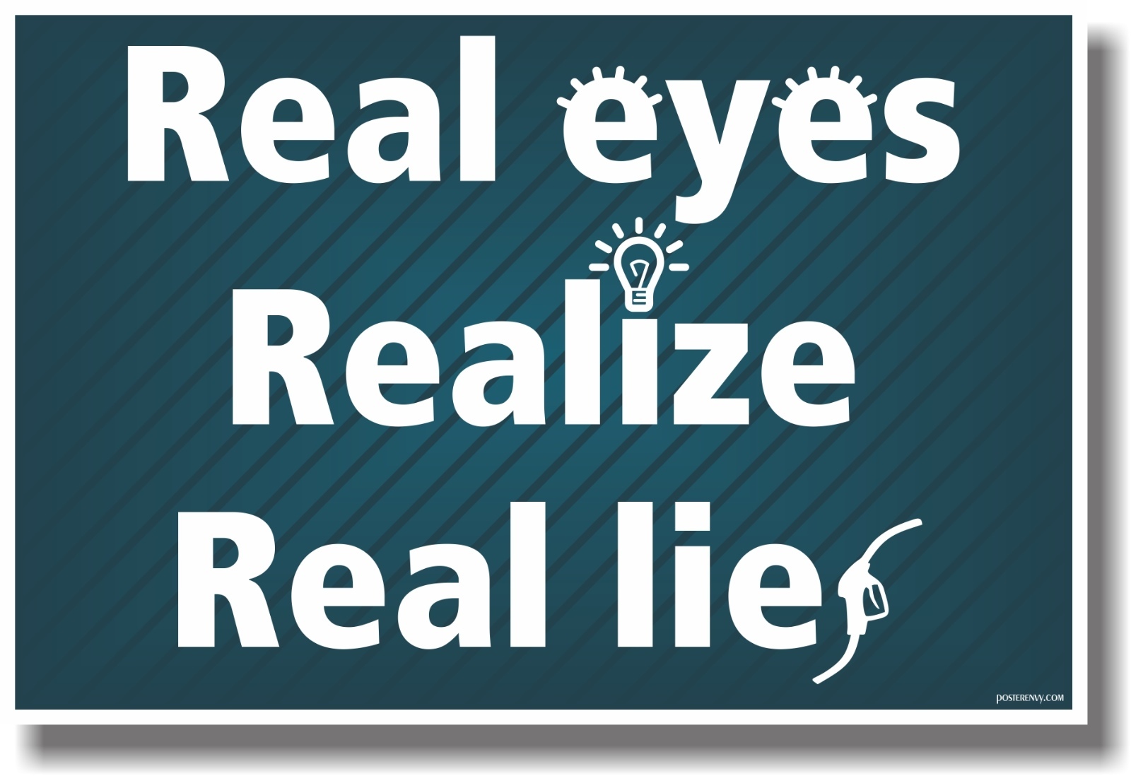 Real Eyes (Oil) – NEW Classroom Reading and Writing Poster