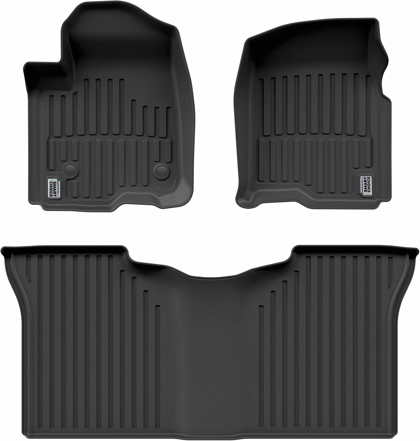 Smart Choice Car Floor Mats Custom Fit 2019-2026 Chevy Silverado GMC #R049