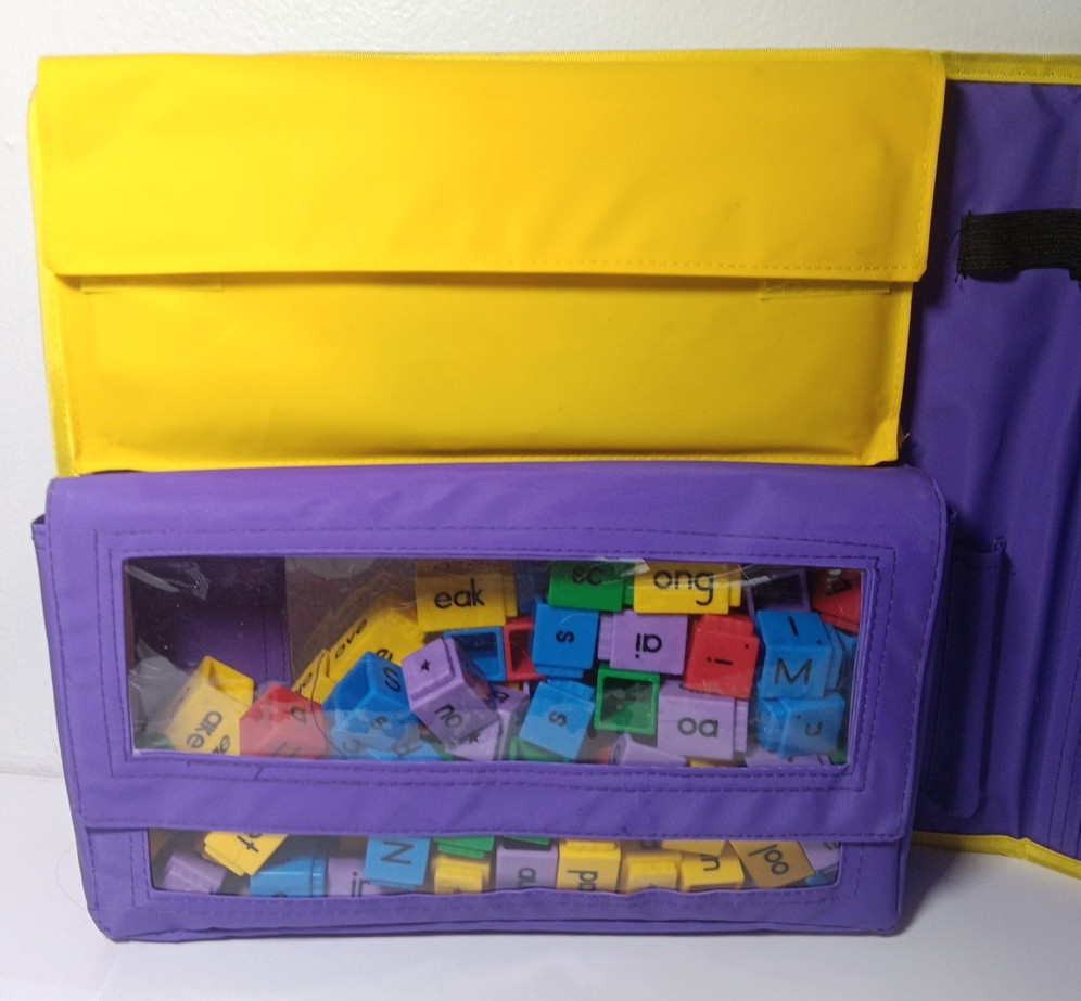 Learning Resources Phonics Activity Set Reading Rods Word Building Purple Kit