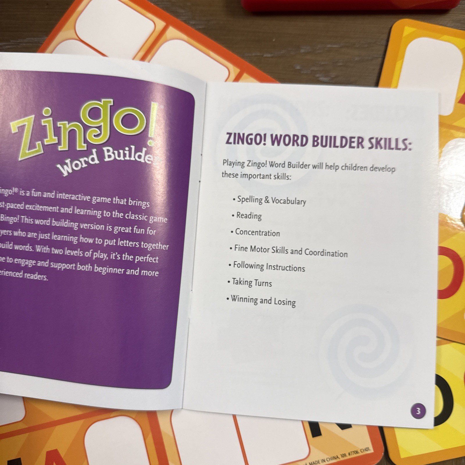 Thinkfun So go! Word Builder Reading And Spelling Game, Grades K-2 VERY GOOD