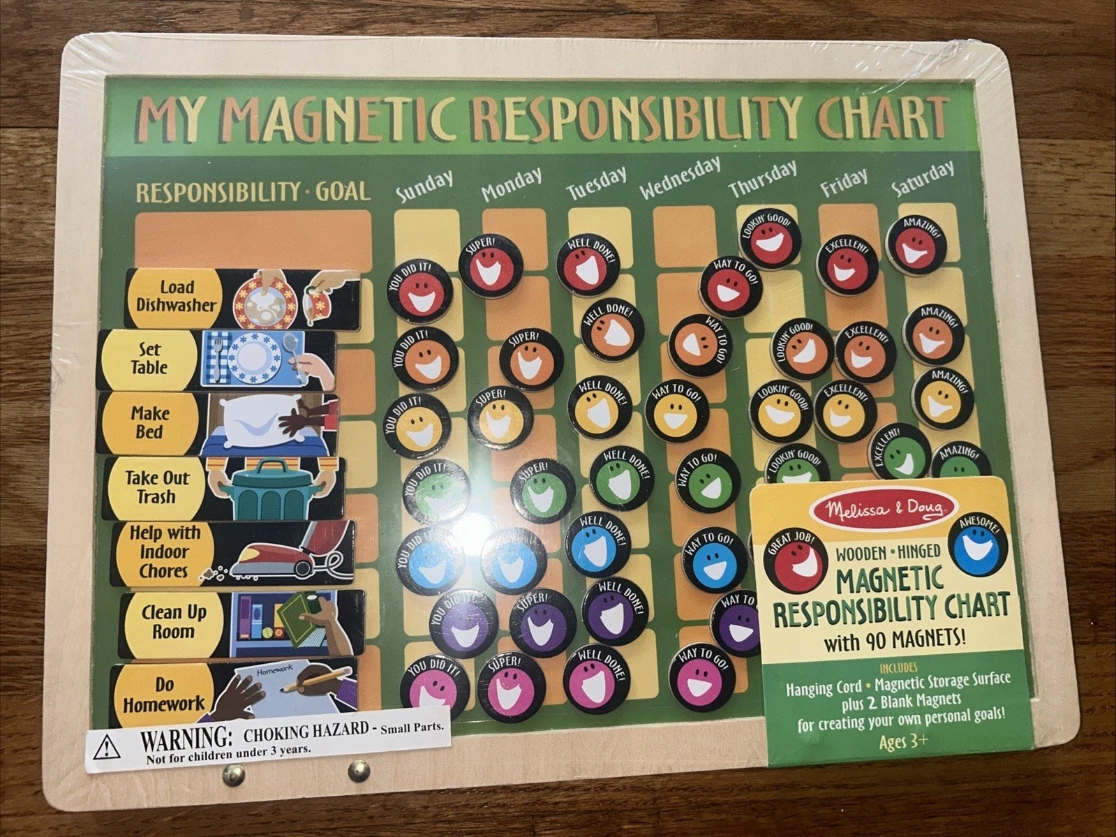 Magnetic Responsibility Chart – Melissa & Doug