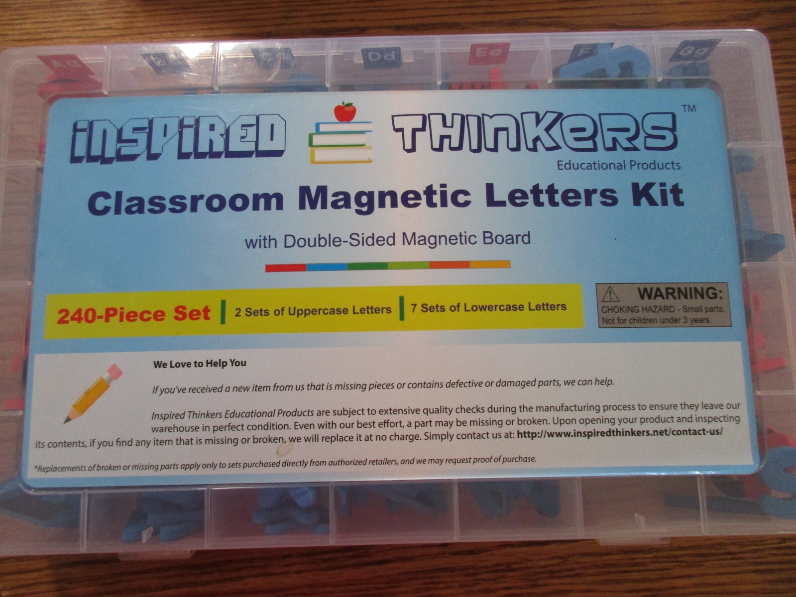 Classroom Magnetic Letters Kit (Inspired Thinkers)