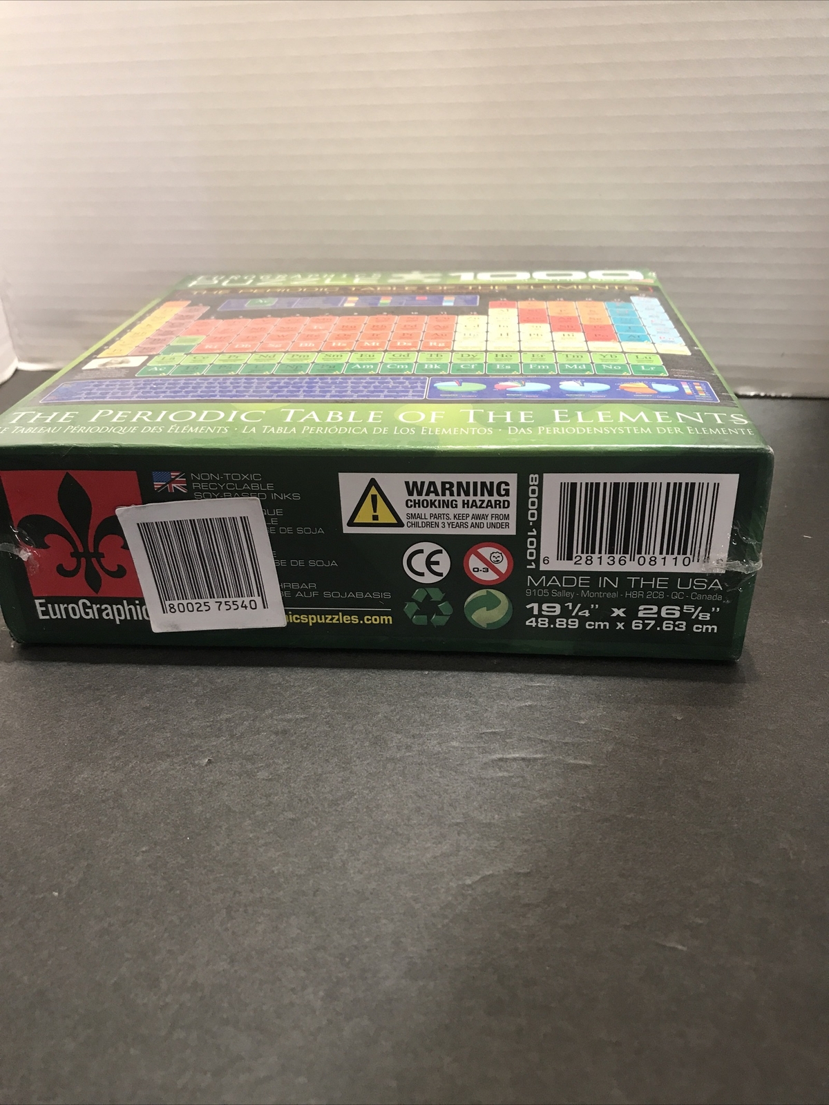 NEW Periodic Table of the Elements Eurographics Jigsaw Puzzle 1000 Pc Sealed