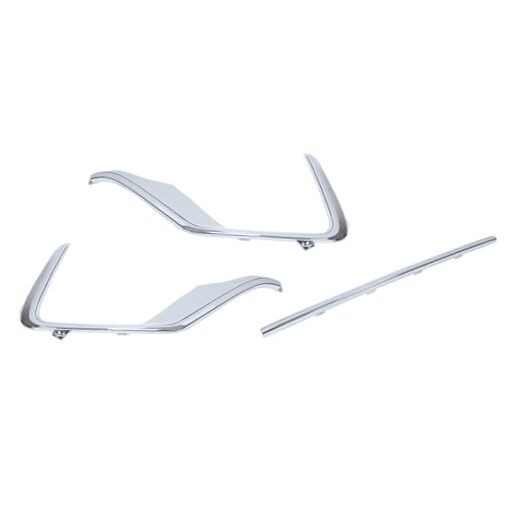 Pack of 3 Front Left Right Center Bumper Face Bar Grille Trim Molding for CRV