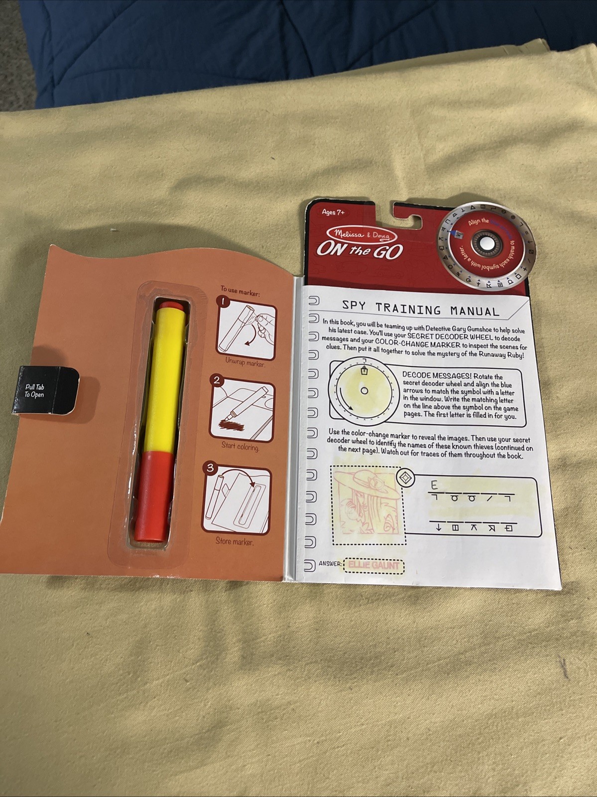 Melissa On The Go Secret Decoder Set