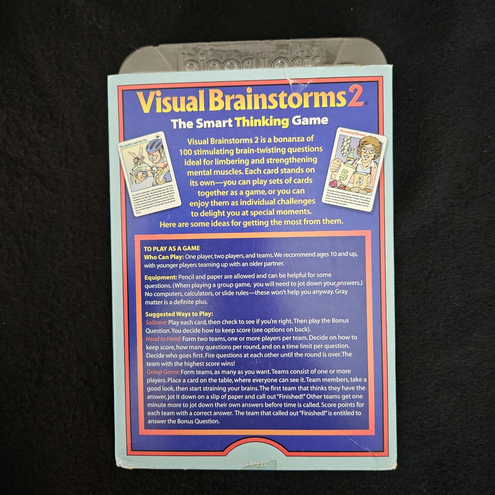 Visual Brainstorms 2 – The Smart Thinking Game 1997 Complete