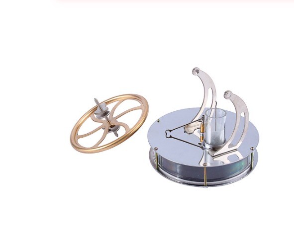 Kids Science Toy Small Mini Model Kinetic Hot Air Stirling Engine Motor Kit