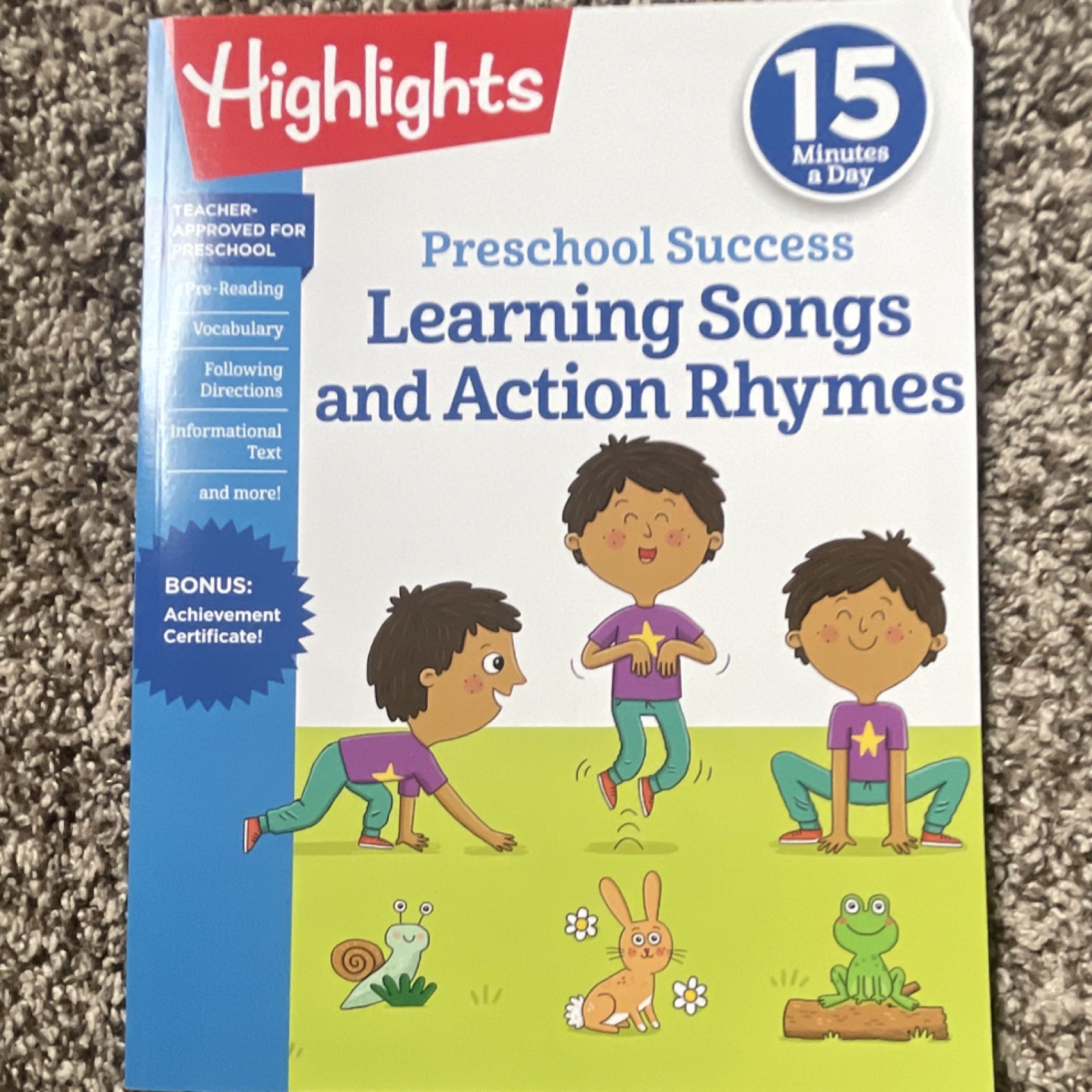 Highlights Preschool Success Activity Books Set Alphabet Numbers Arts Crafts