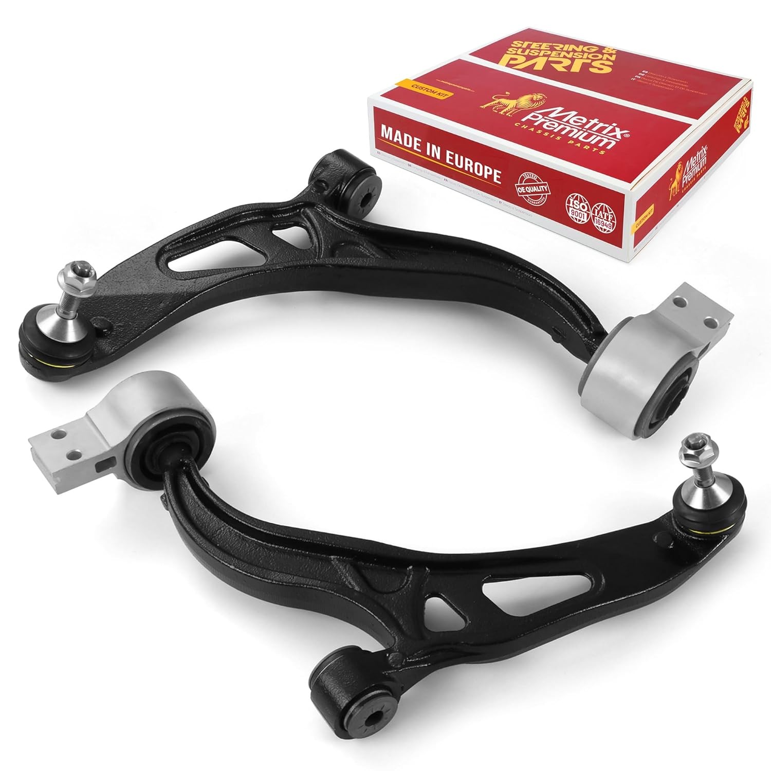 Metrix Front Lower Control Arm Left Right w Ball Joint Kit Suspension Parts