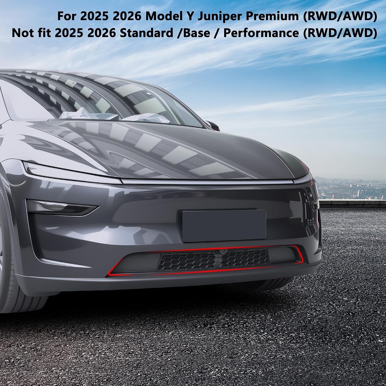 Tesla Model Y Juniper Front Mesh Grille Cover