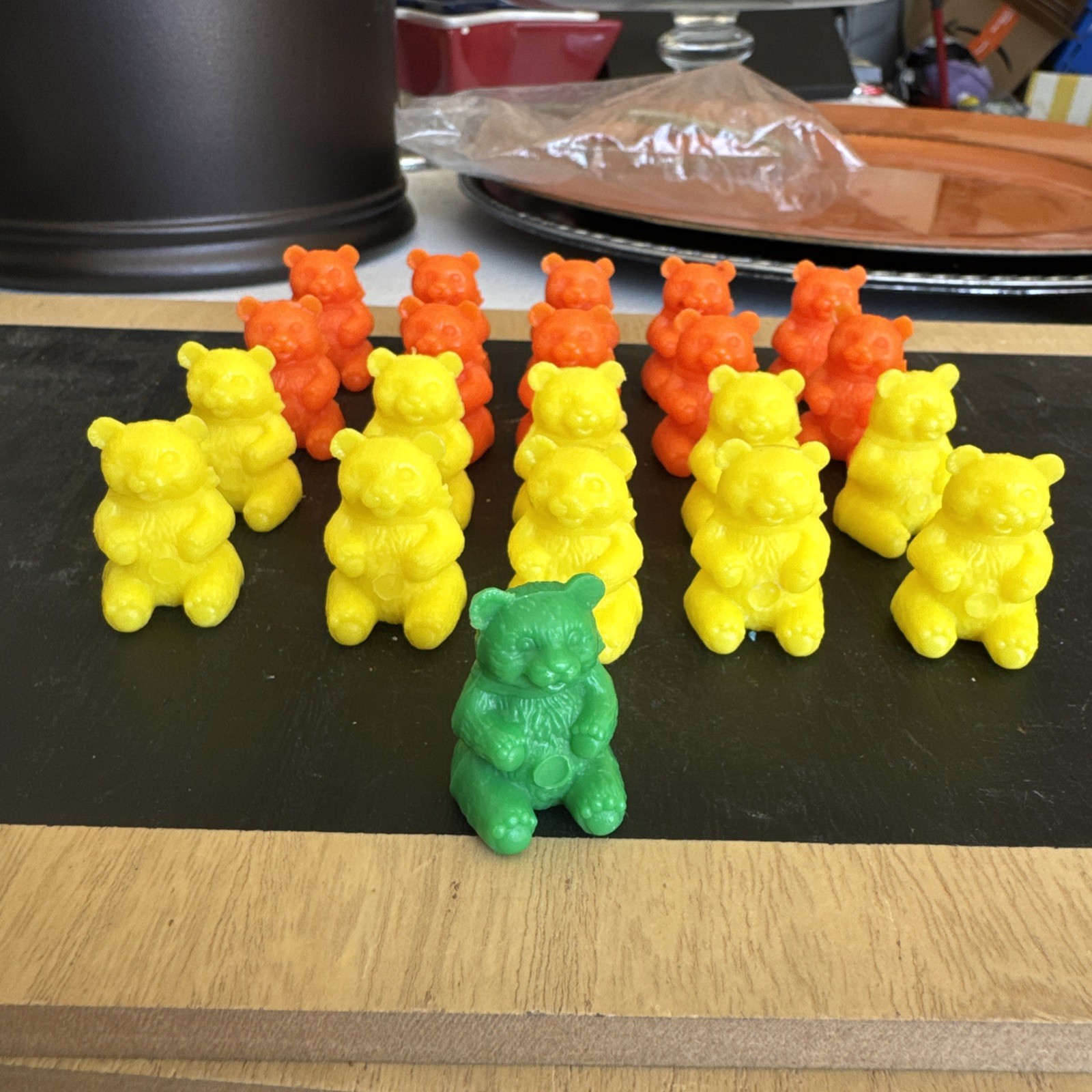 Counting Bears Pre-School Math Manipulatives For Color Recognition Sort 21