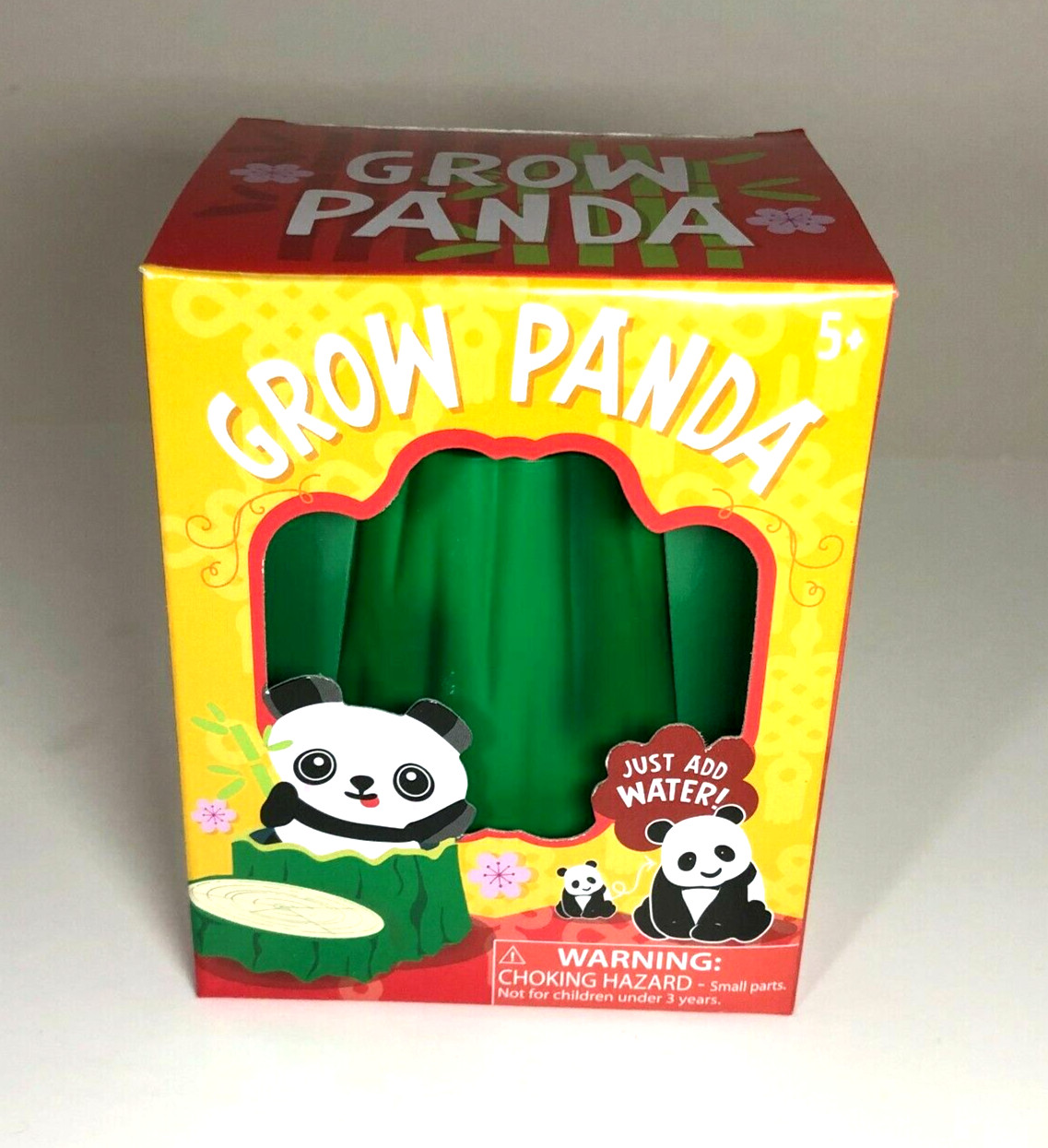 Toysmith GROW PANDA • Add Water, Watch it Hatch & Grow • 5+Yrs • Educational Fun