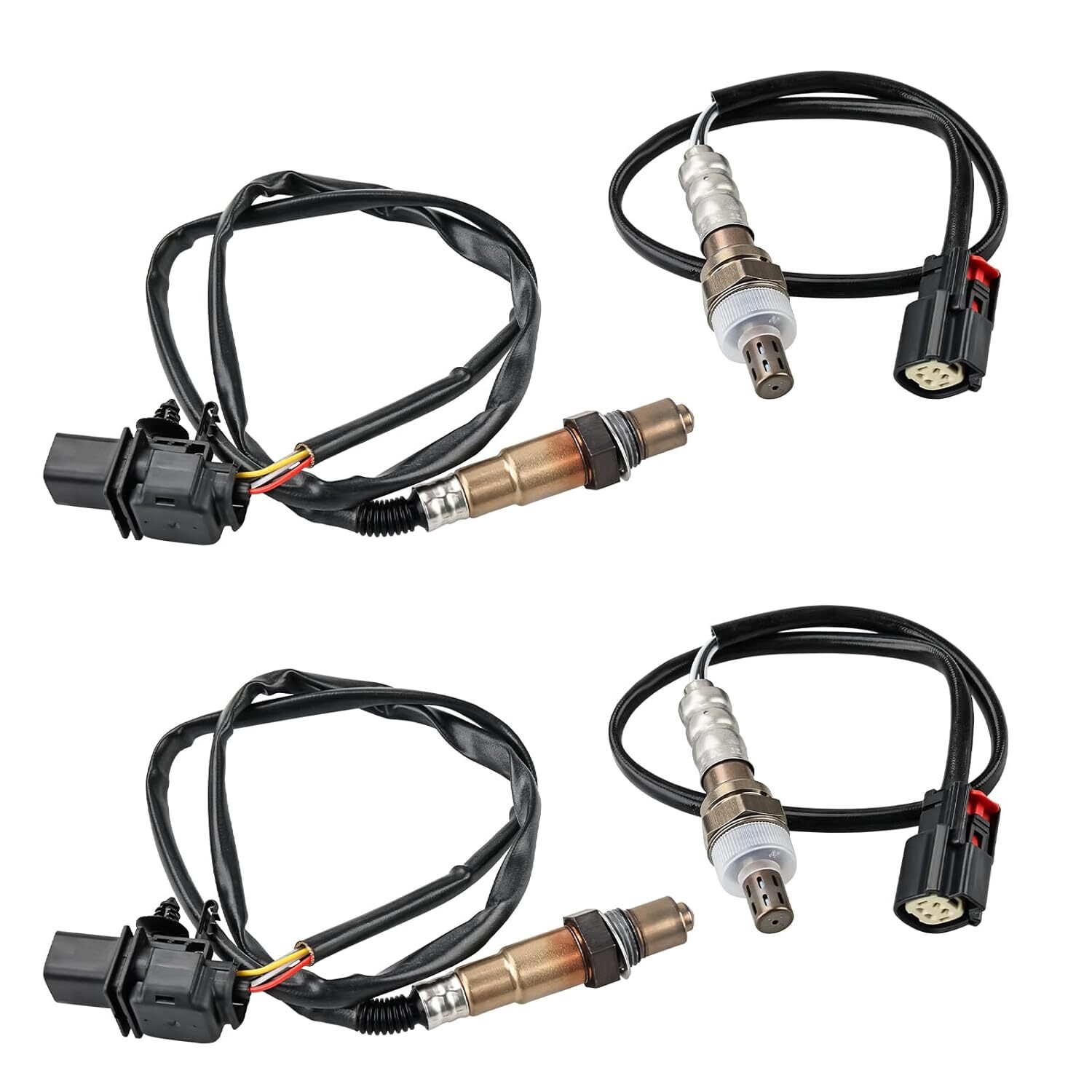 JDMON 4PCS O2 Oxygen Sensor Upstream & Downstream Replacement for Ford F150 V6