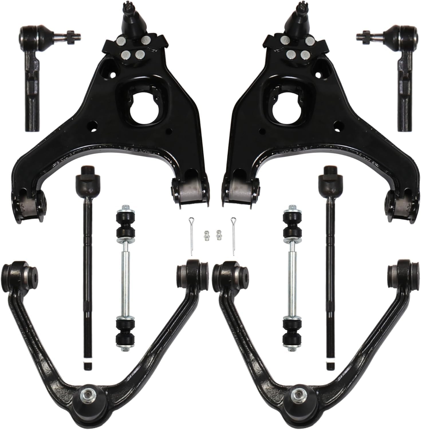 Front Suspension Control Arm Kit Silverado Sierra 1500 10PCS