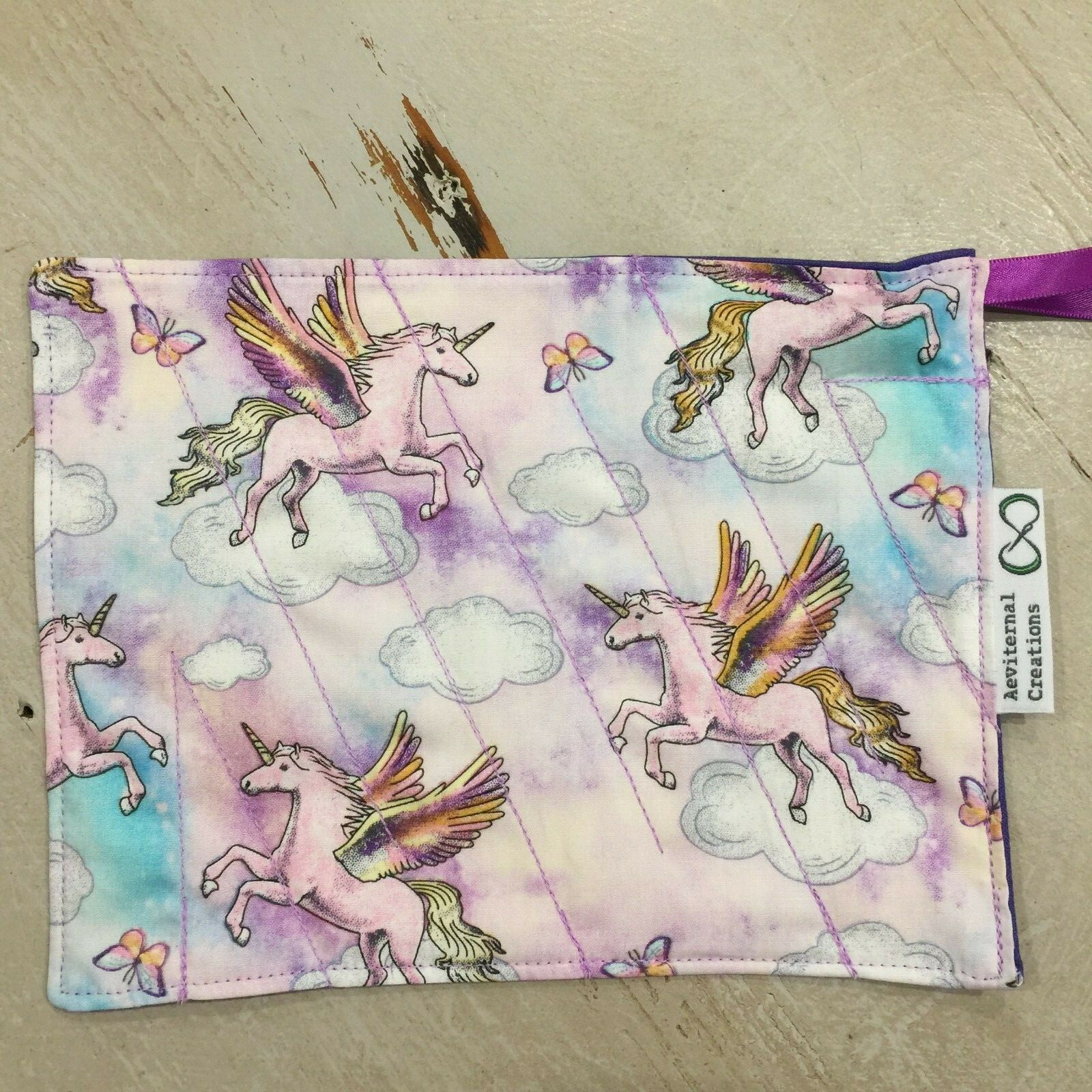 Marble Maze, Fabric, Puzzle, Sensory Learning Aid, Tactile Toy, ADHD, Unicorn