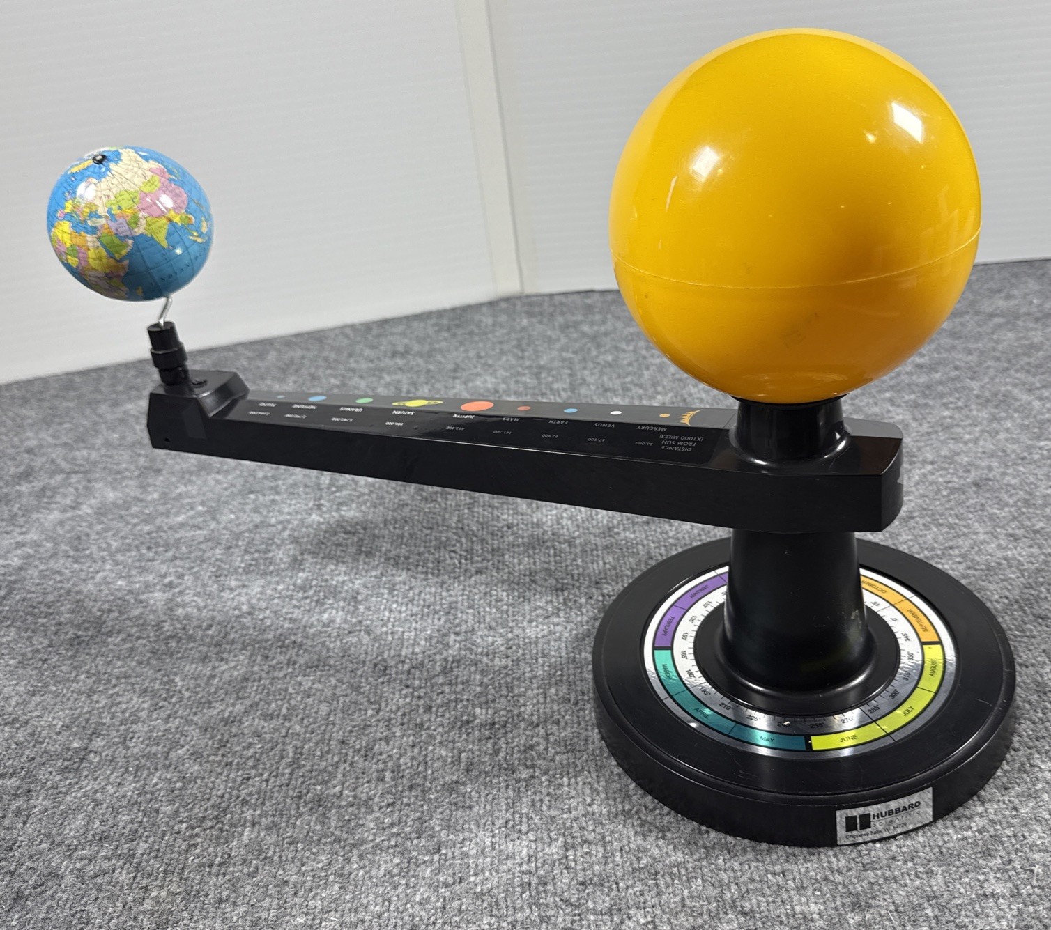 Vintage Hubbard Scientific Co Solar System Educational Model PARTS