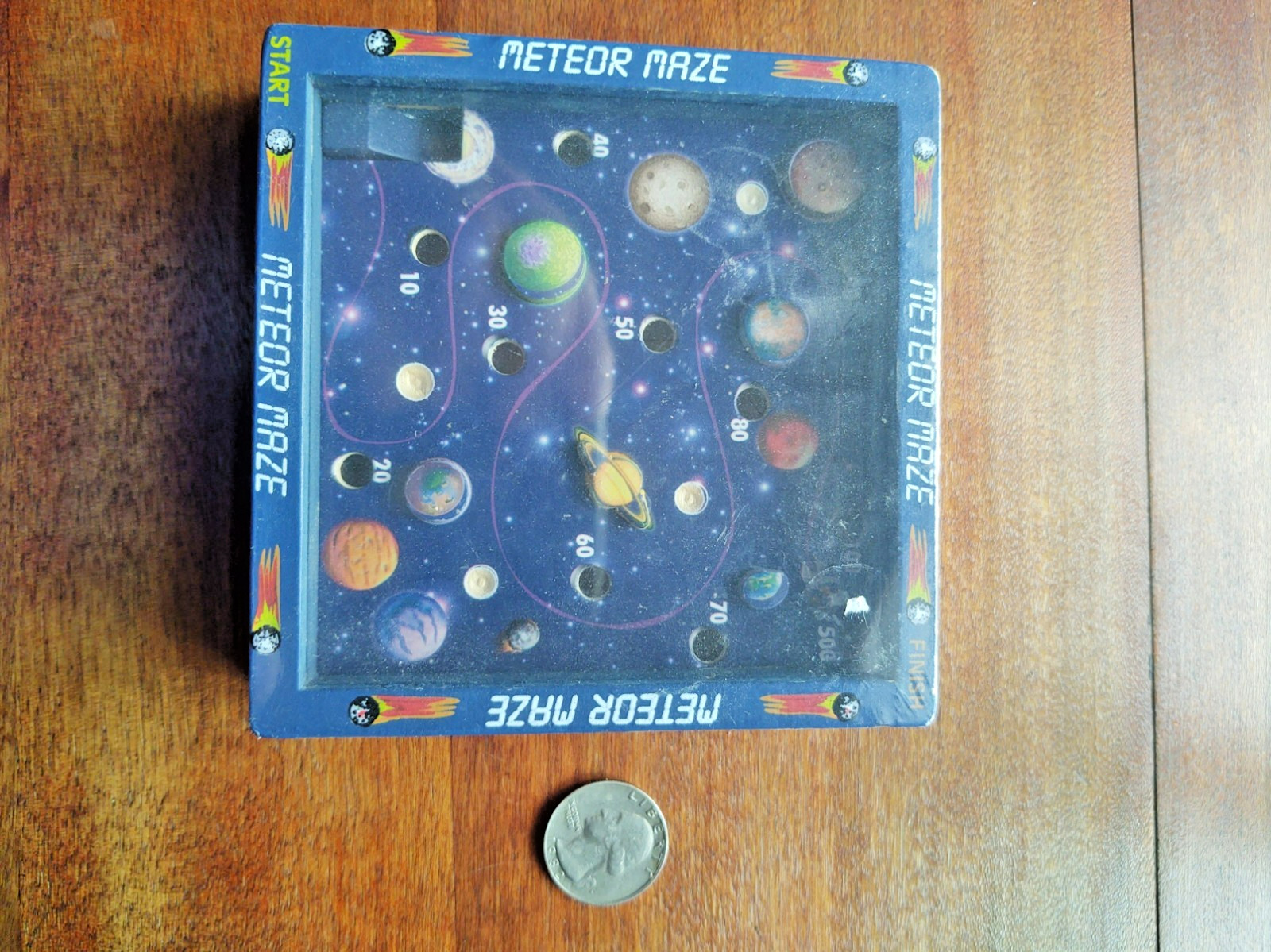Meteor Maze Wooden Pocket Maze by Melissa & Doug