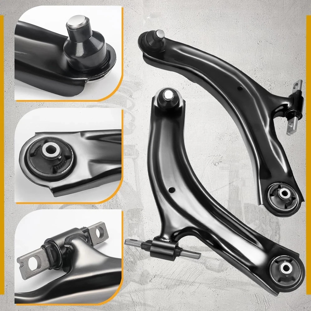 8pc Front Lower Control Arms – Suspension Kit for Nissan Rogue 2008-2013 &