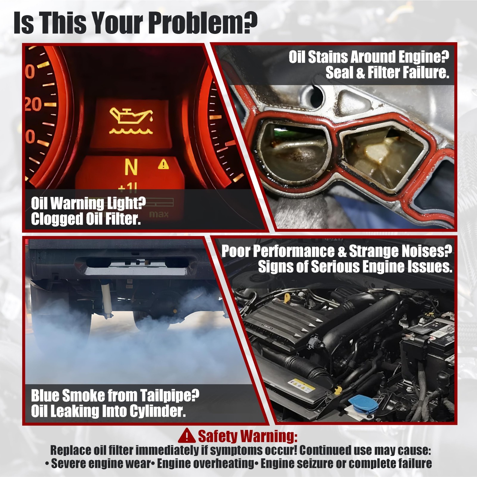 11428585624 11428596283 Oil Filter Housing with Oil Cooler Compatible with BM…