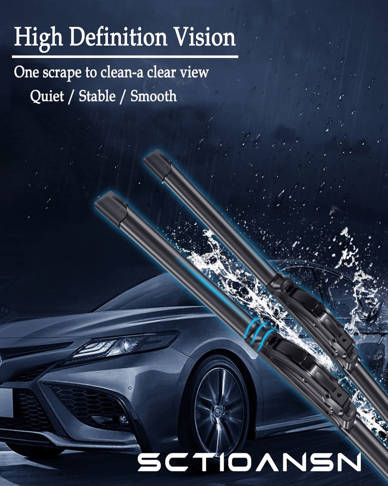3Pcs Windshield Wiper Blades for Jeep Liberty 2008 2009 2010 2011 2012, Origi…