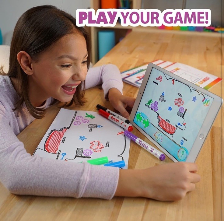 Pixicade Mobile Game Maker STEM Activity Create & Play, 1200 Games NEW