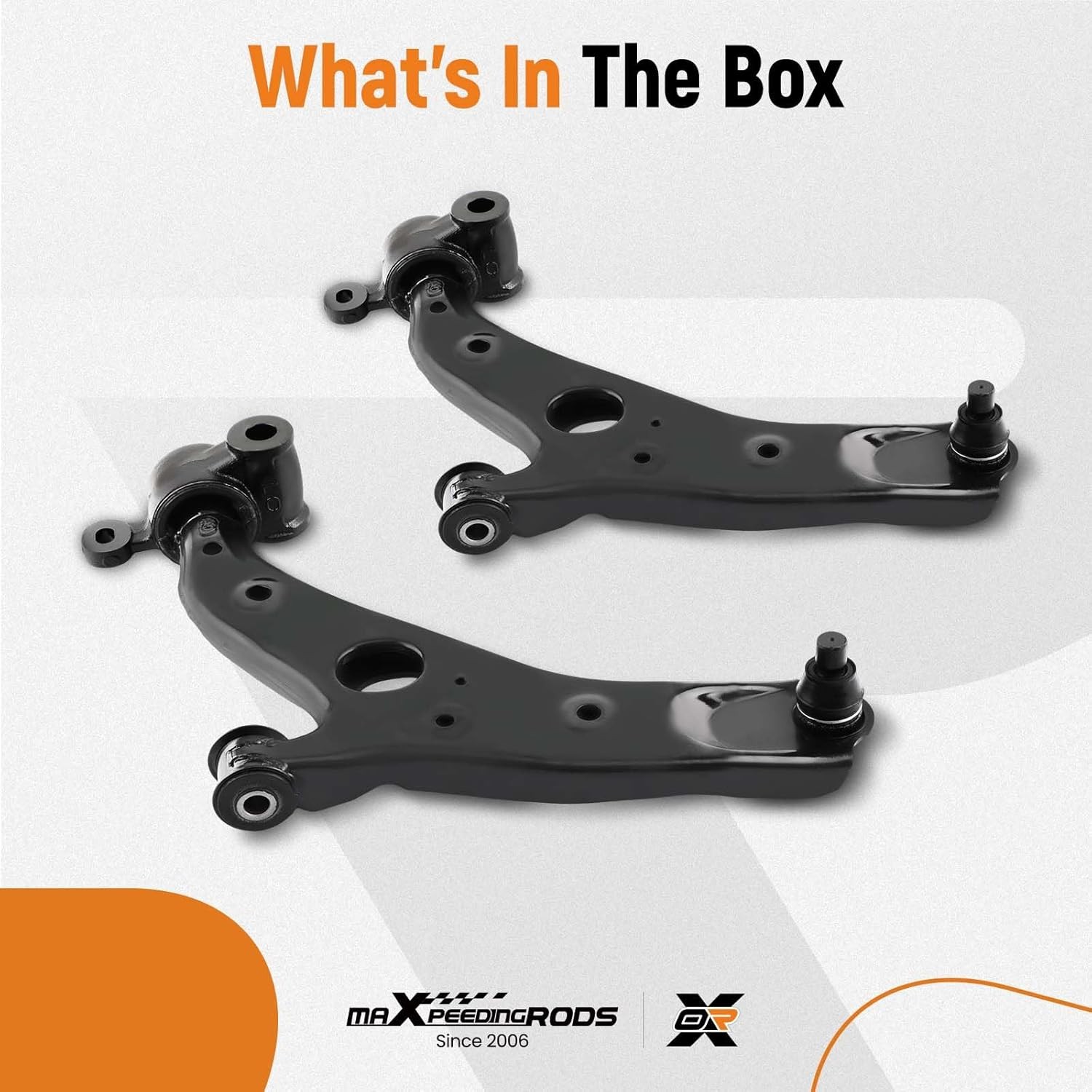 maXpeedingrods 2Pc Front Lower Control Arm w/Ball Joint for Mazda 6 2014-2020