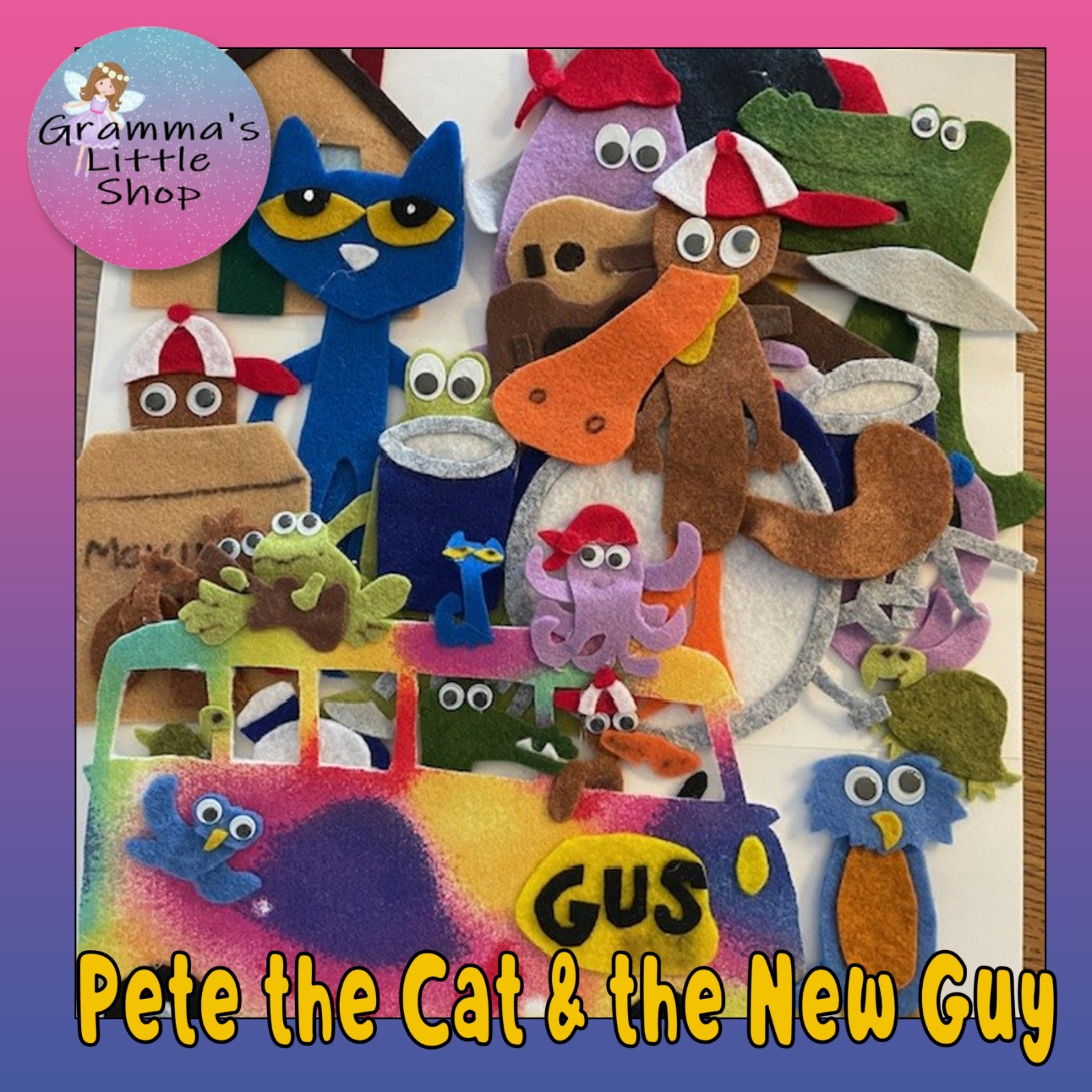 Pete the Cat and the New Guy Felt Board Story Set