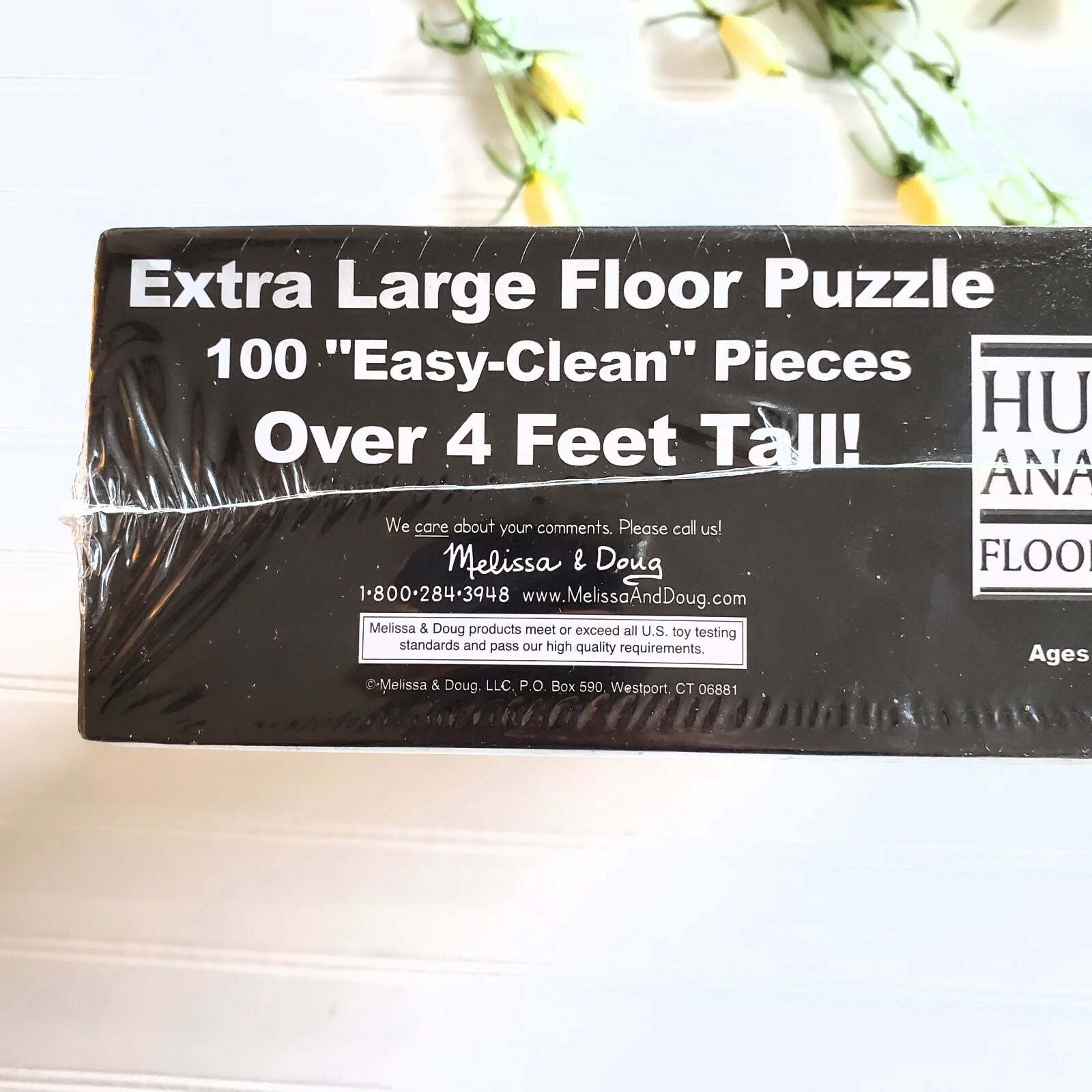 Melissa And Doug Human Anatomy 100 Pc Jigsaw Floor Puzzle Over 4′ School Teach