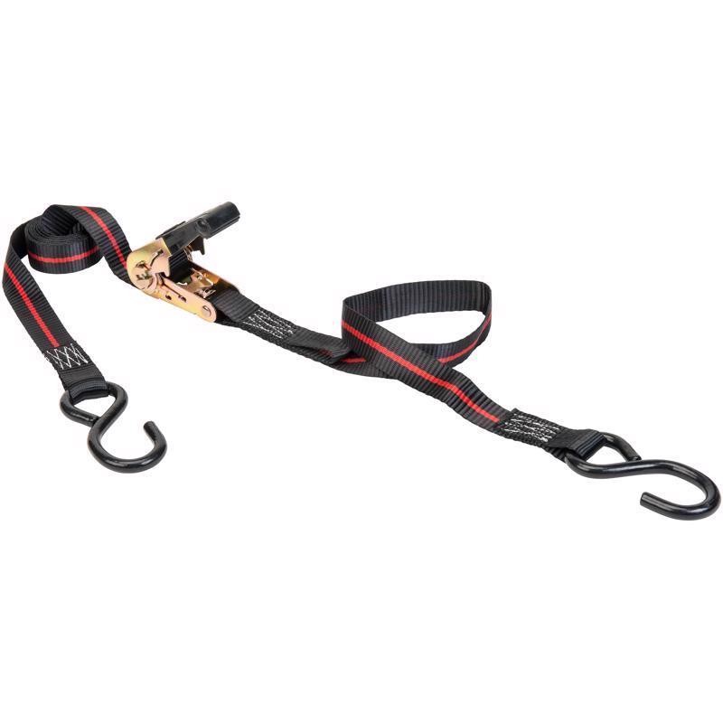 Keeper 1″x8′ Black Ratchet Tie Down 500 lb