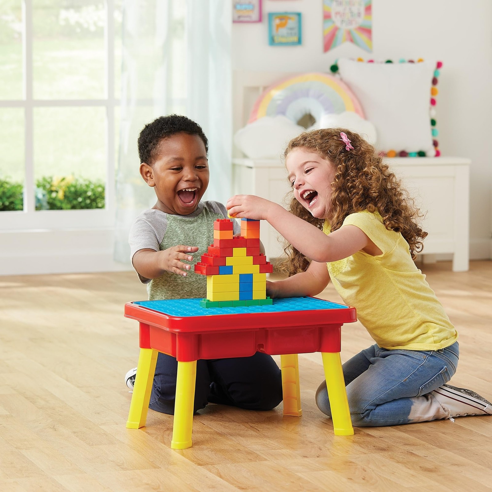 Toddler Sensory Kids 17 x 12.5 x 11 inches, Sand ‘N Splash Activity Table