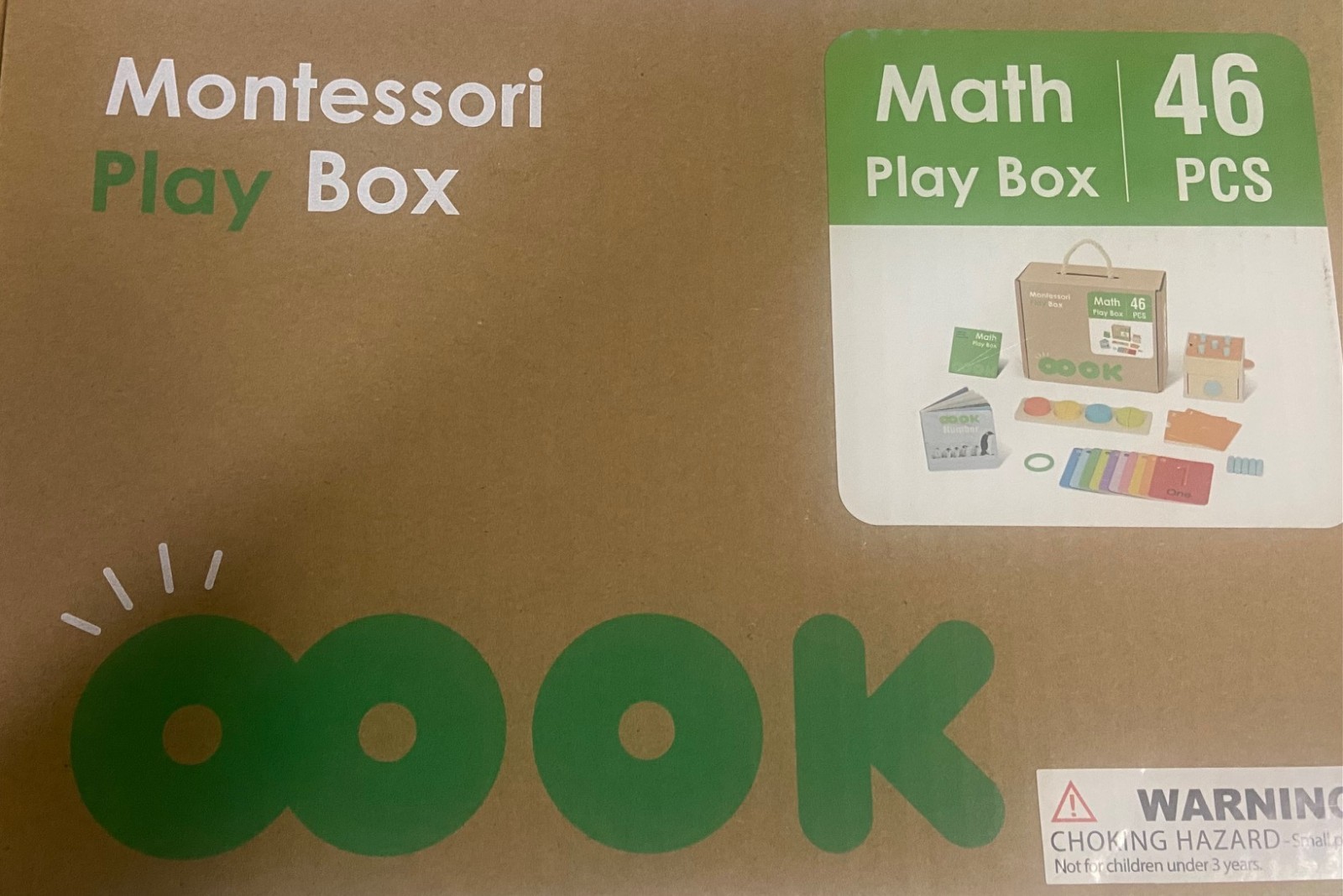 BRAND NEW SEALED Oook Montessori Math Premium Educational Toy Play Box